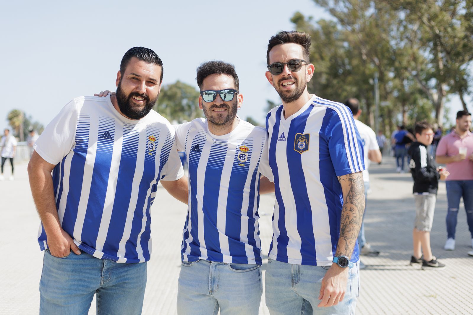 Las mejores imágenes de la afición del Recre en el partido contra la Segoviana