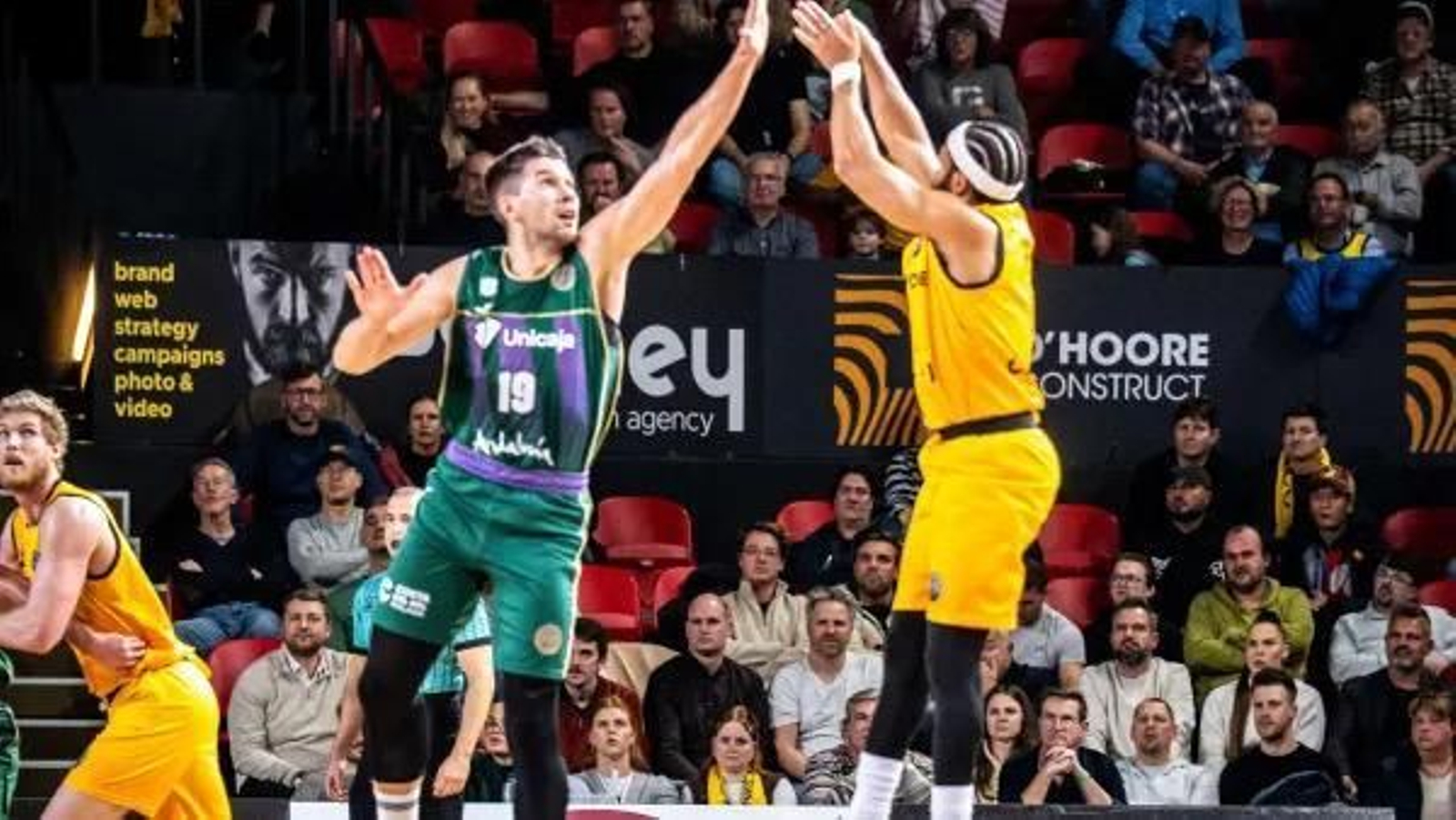 El Filou Oostende-Unicaja, en fotos