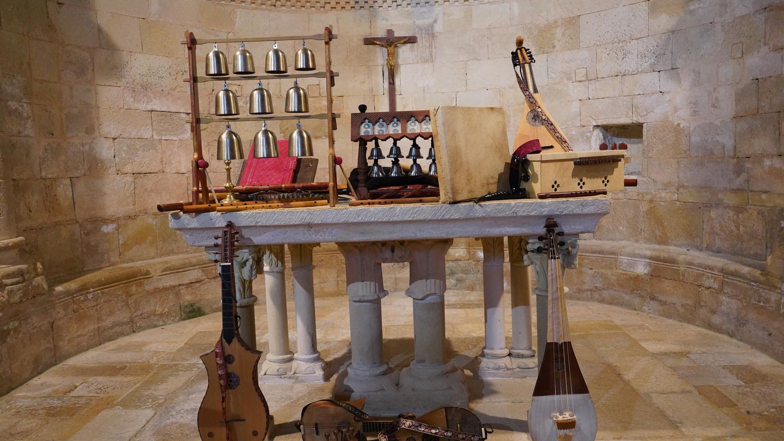 Instrumentos usados en la grabación