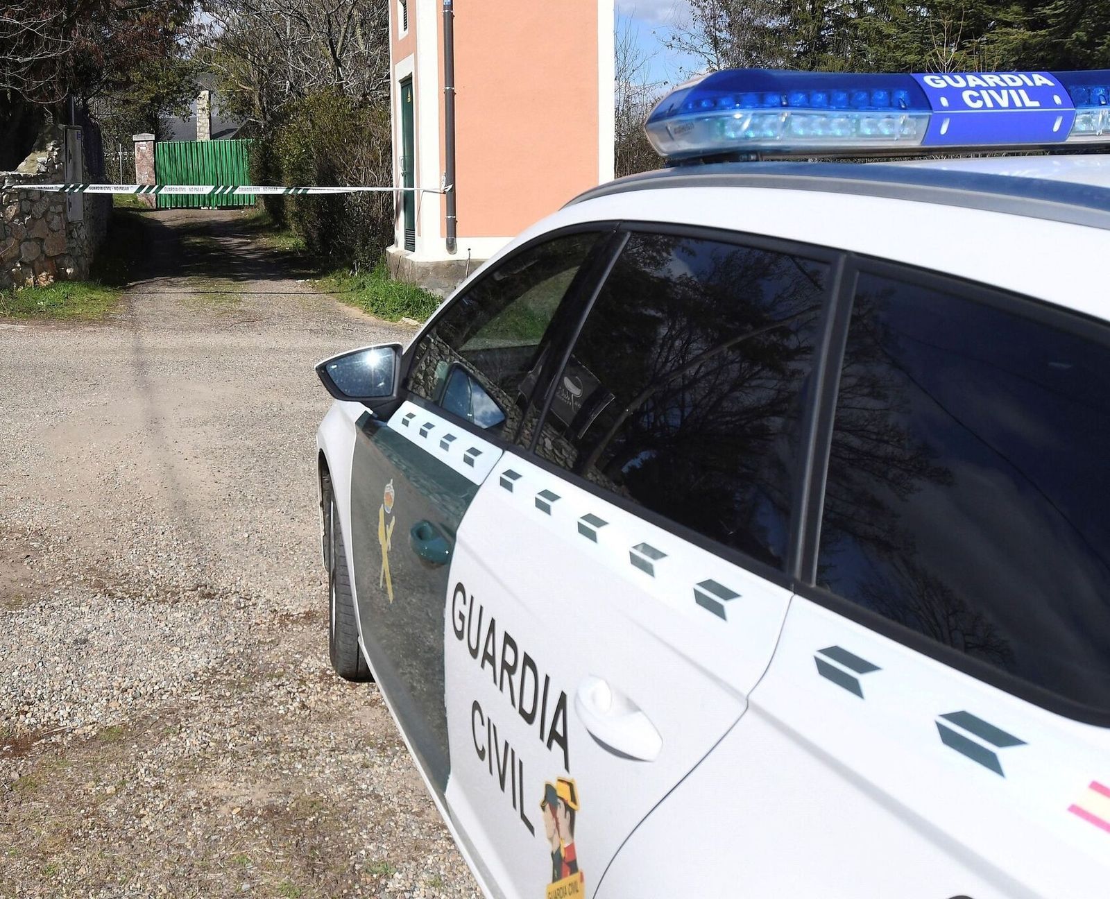 Un coche de la Guardia Civil.