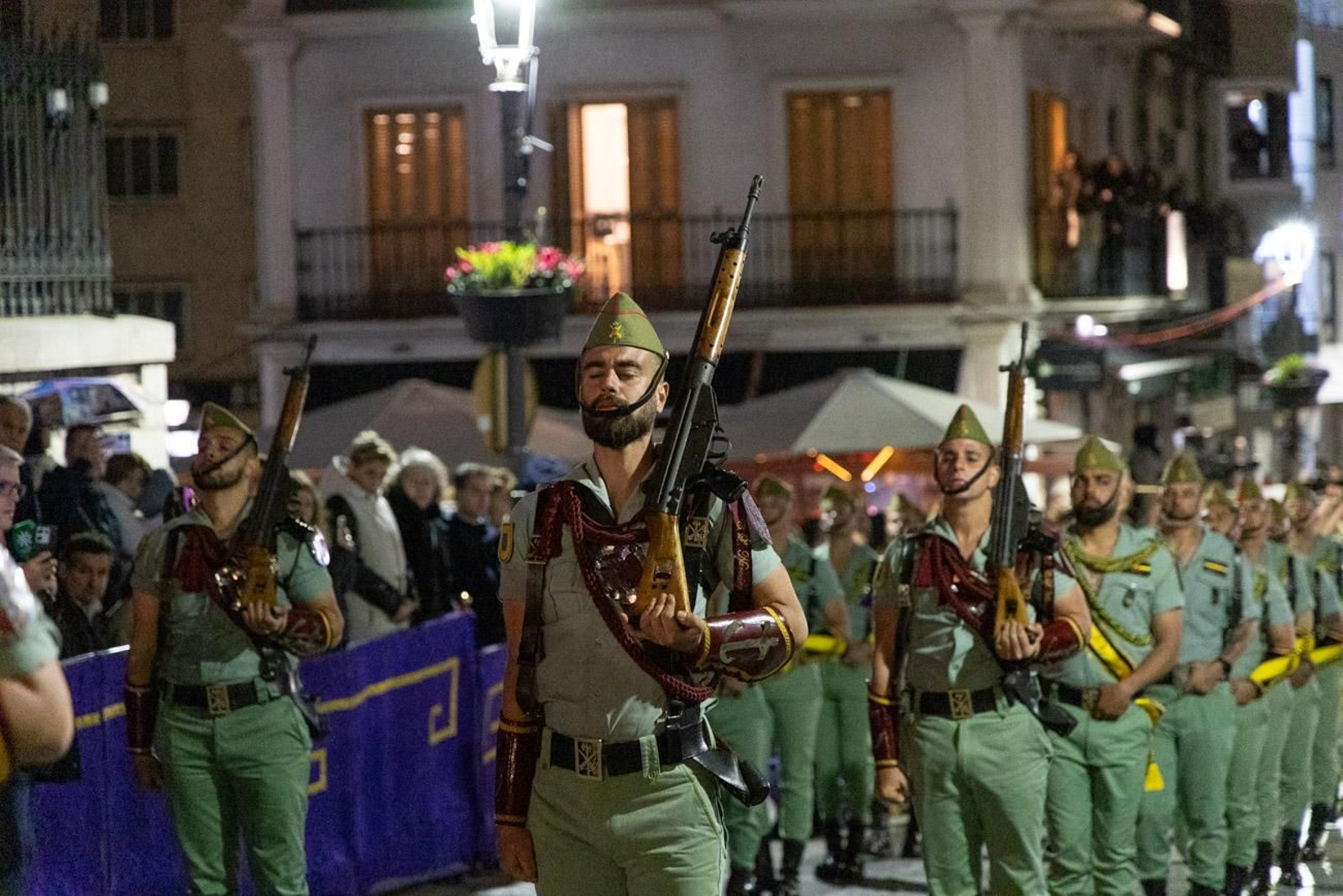 La Legión y el Cristo de la Buena Muerte es uno de los binomios de la Semana Santa.