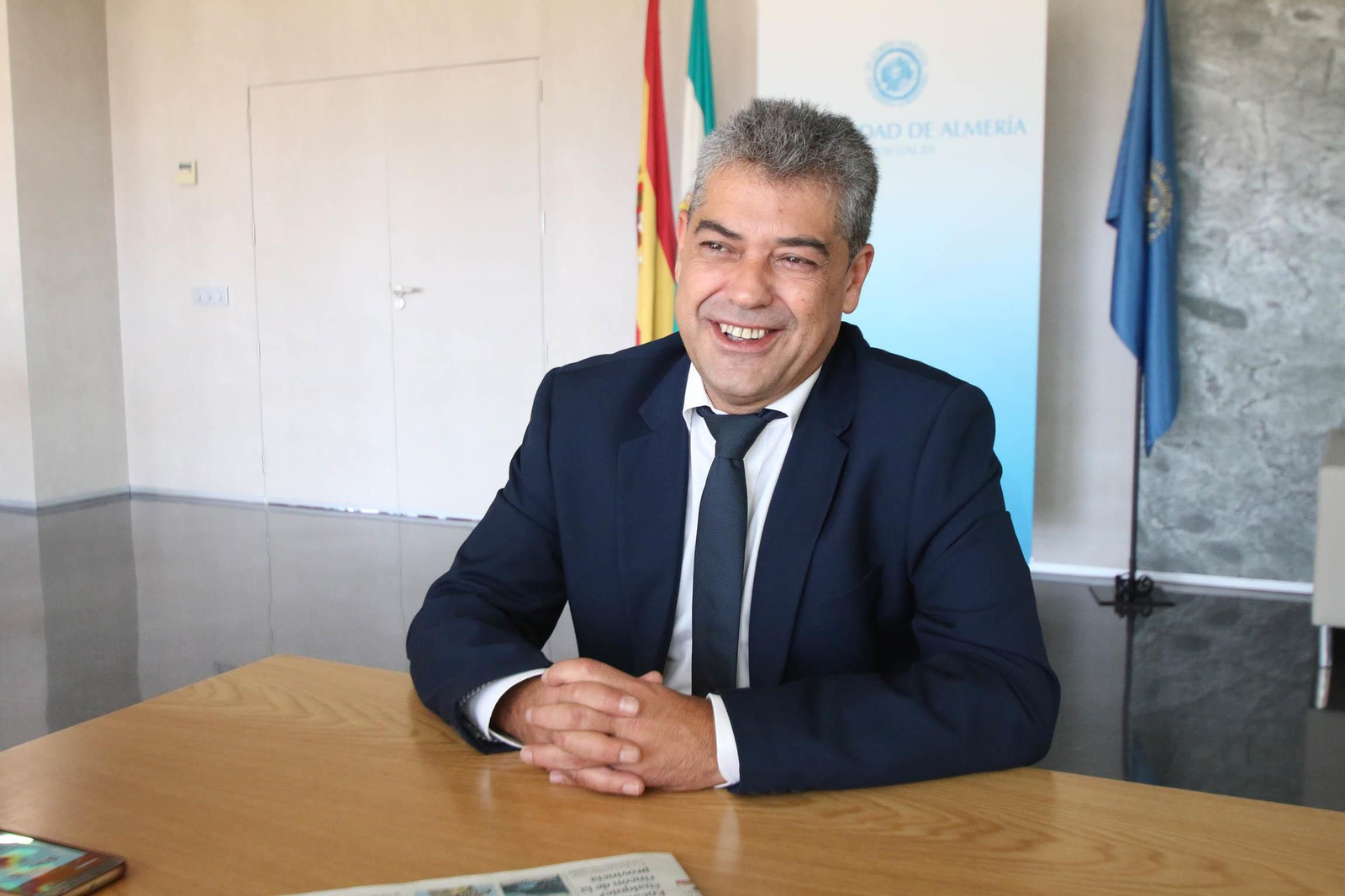 Rector de la UAL, Carmelo Rodríguez