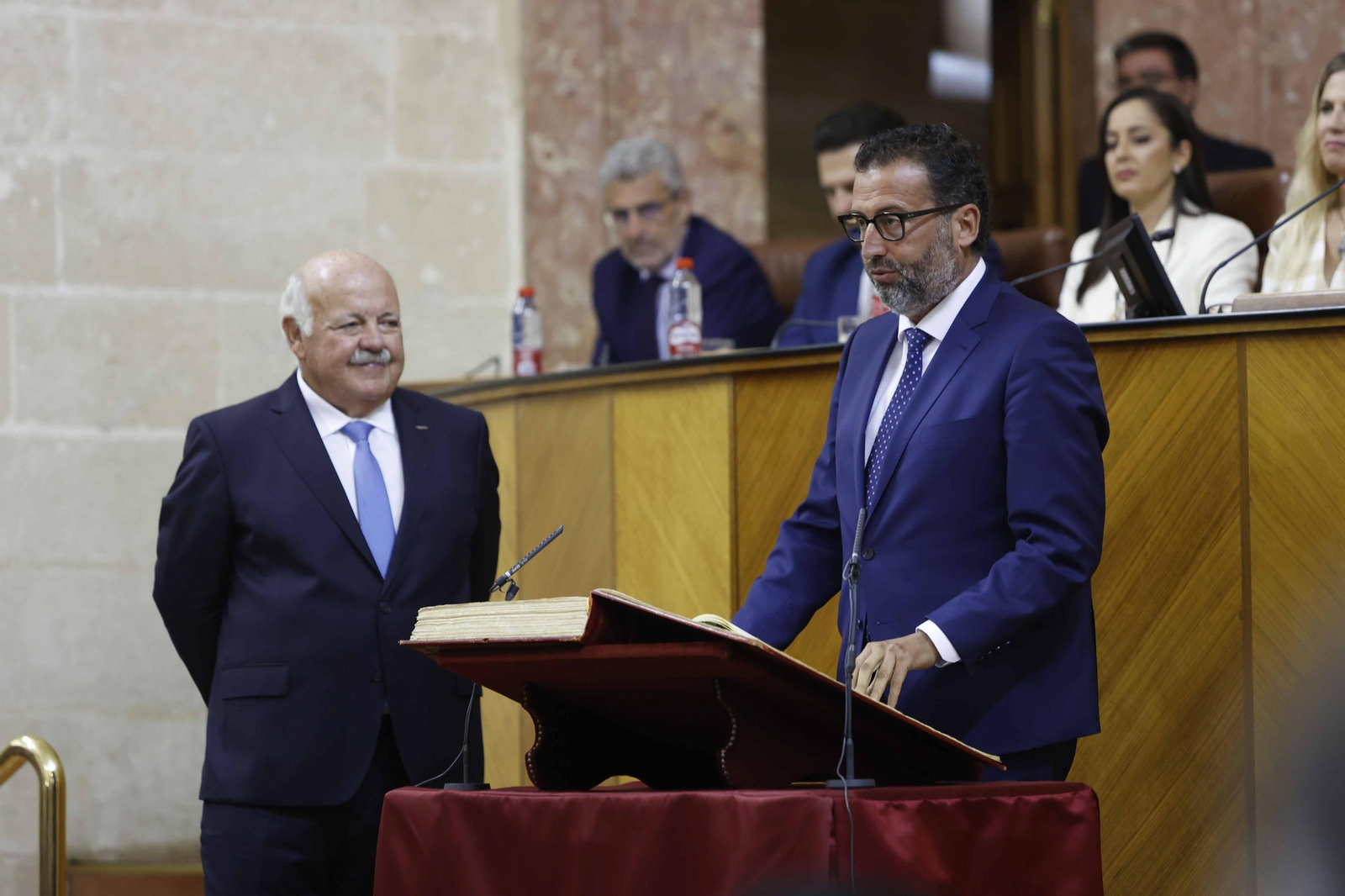 La constitución del Parlamento andaluz, todas las imágenes