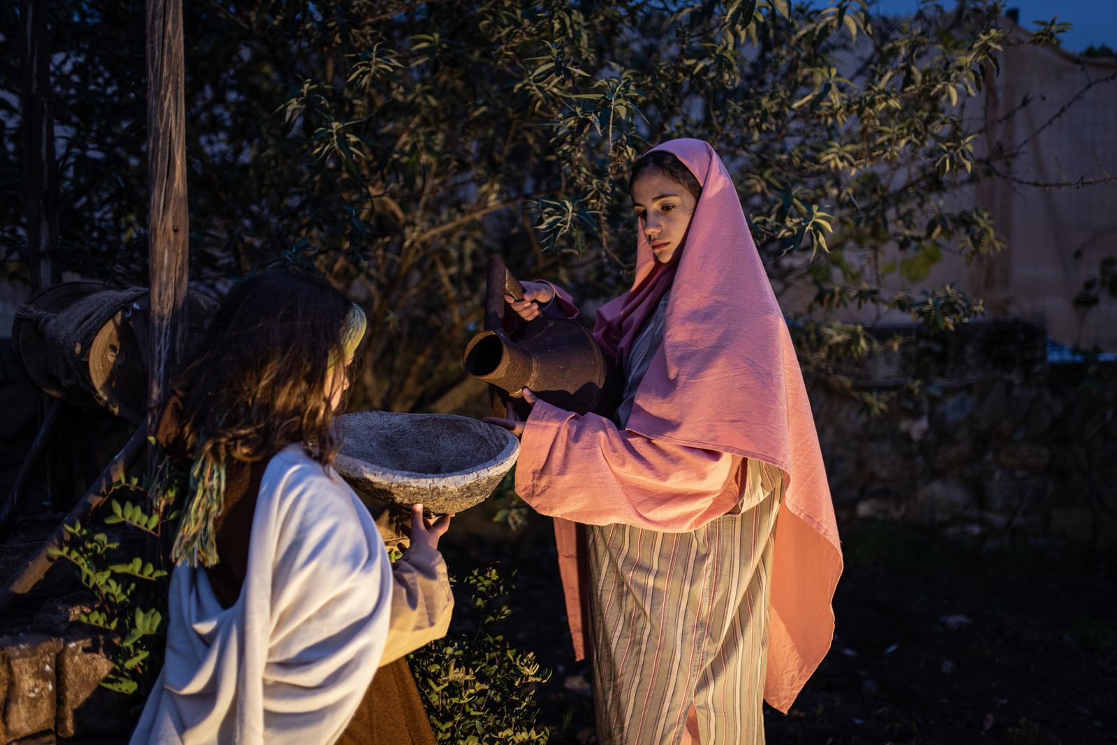 Imágenes: Una visita al Belén viviente de Higuera de la Sierra