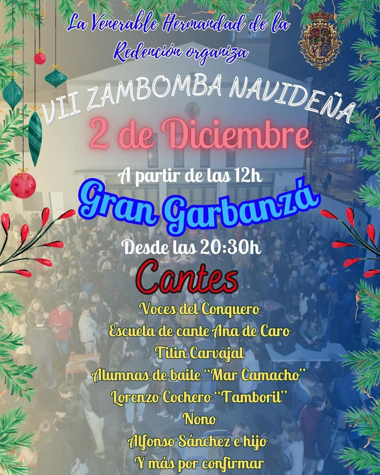 VII Zambomba de la Hermandad de la Redención (Huelva) Las Zambombas a las que podrás ir este primer fin de semana de diciembre