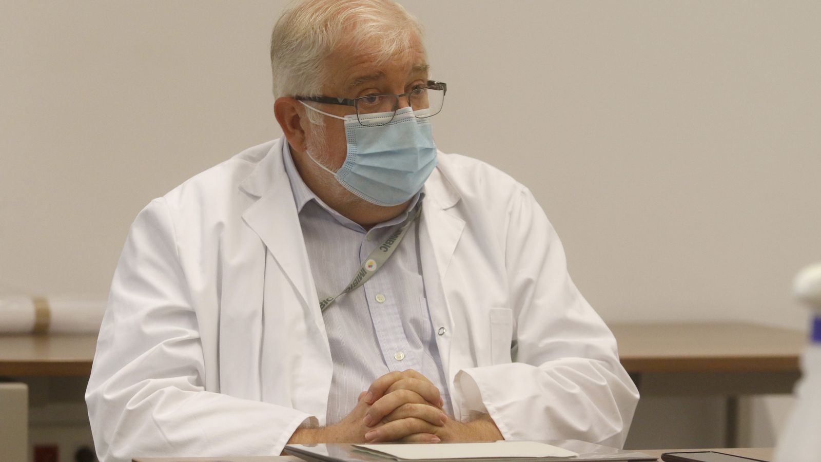 Rafael Solona en un momento de la entrevista concedida a 'el Día'.