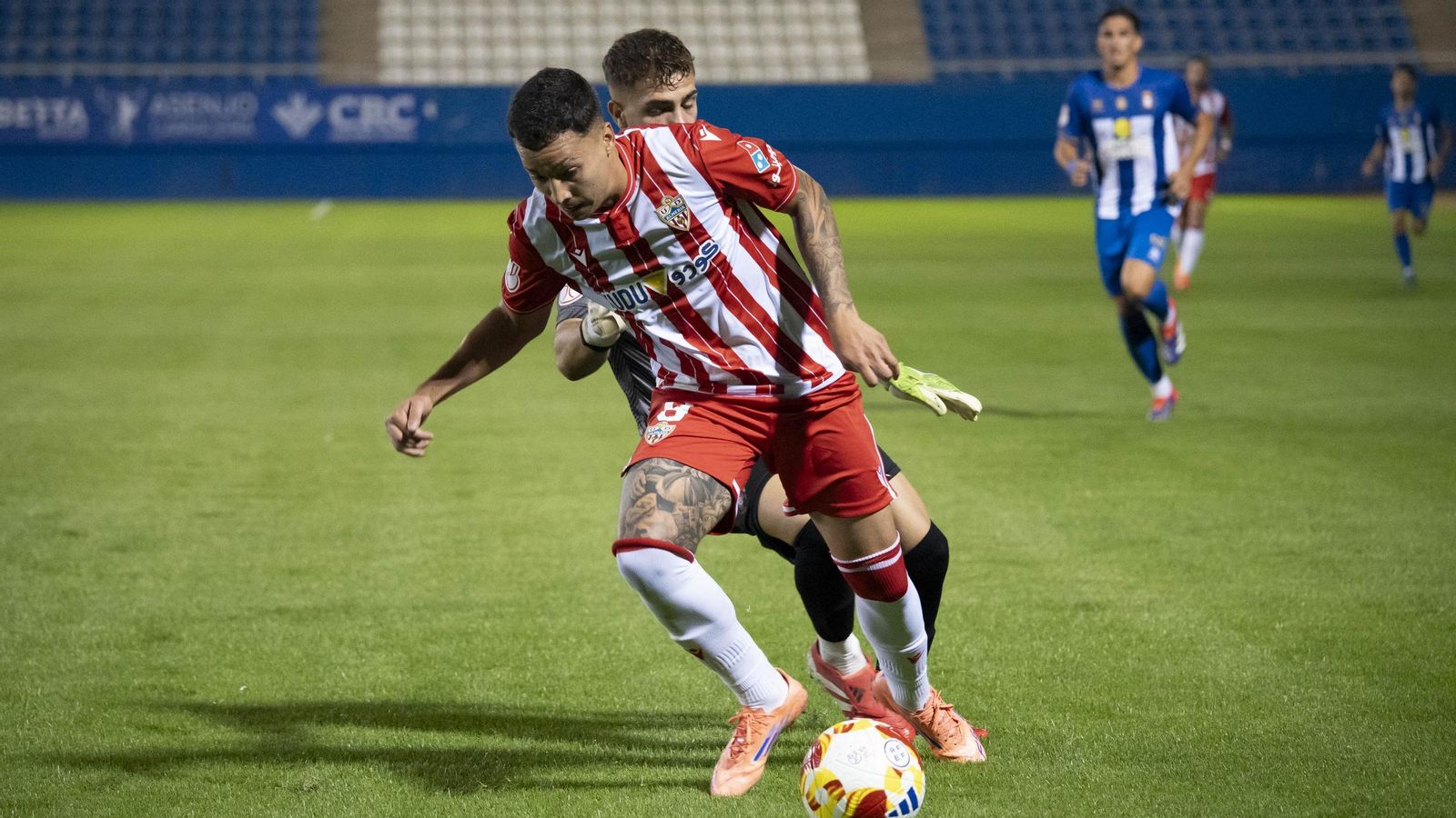 Thalys brilló en la acción del 0-1
