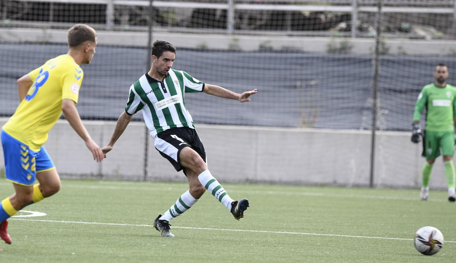 Toni Arranz, durante un partido de esta temporada.