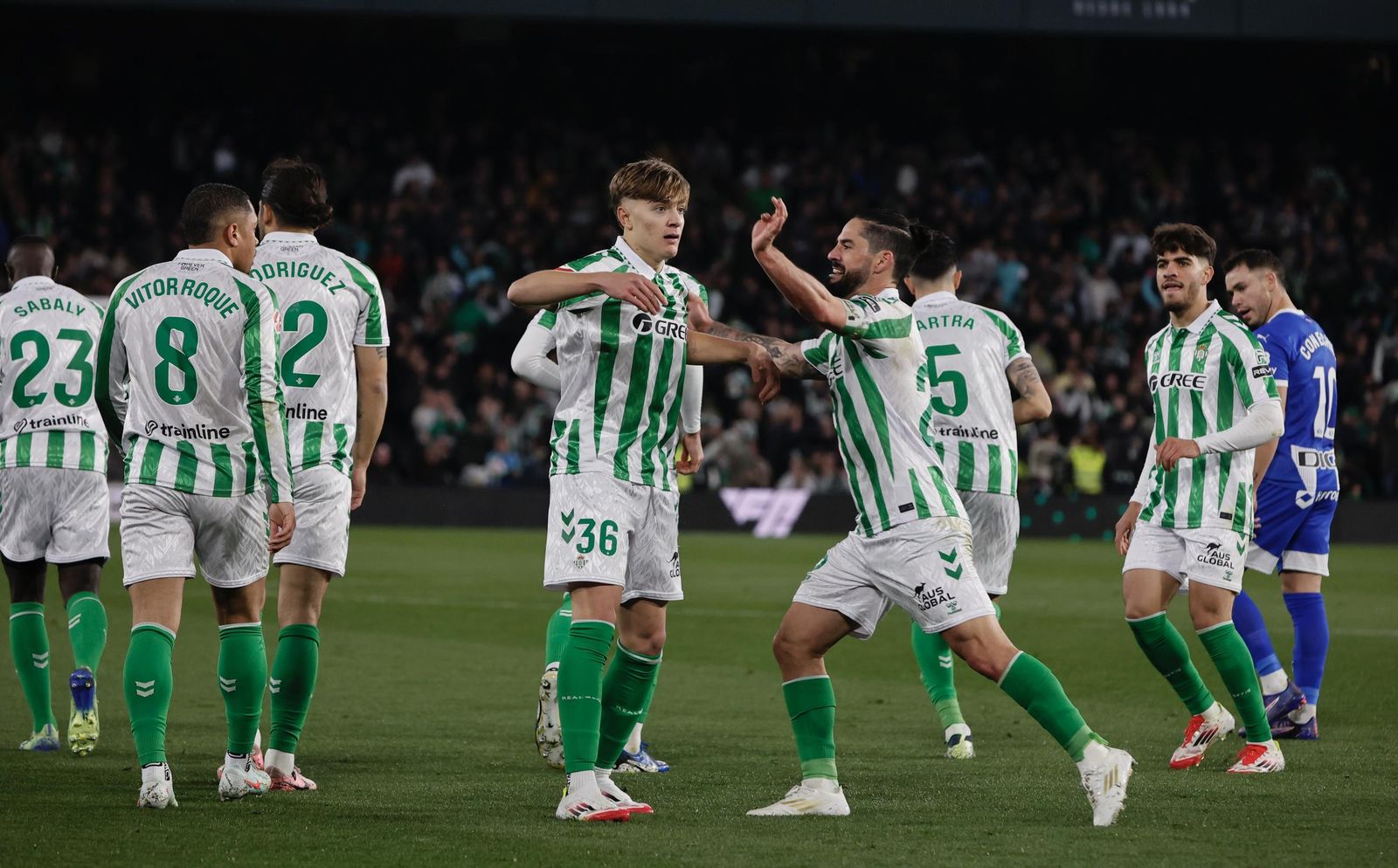 Las imágenes del Betis - Alavés