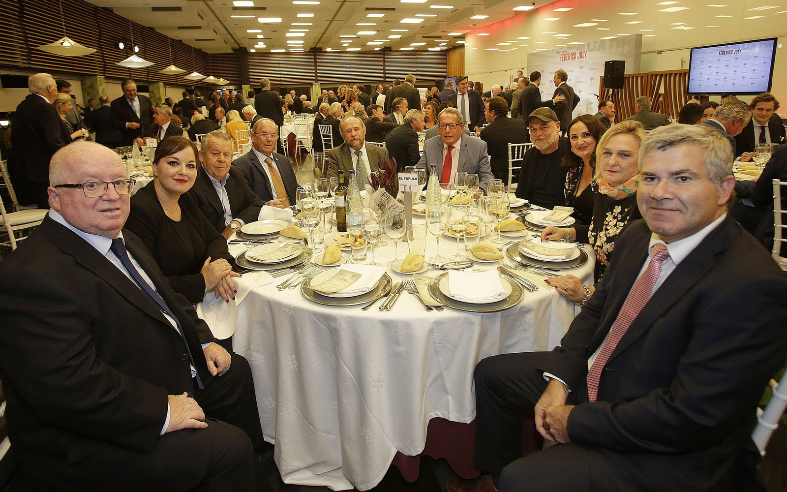 Entrega del premio Federico Joly a Augusto Delkáder