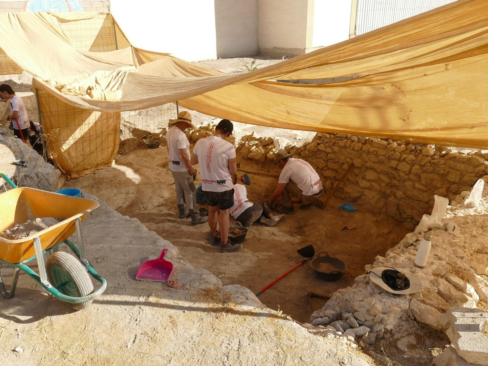 Así está siendo el Campo de Voluntariado de Marroquíes Bajos en 2024