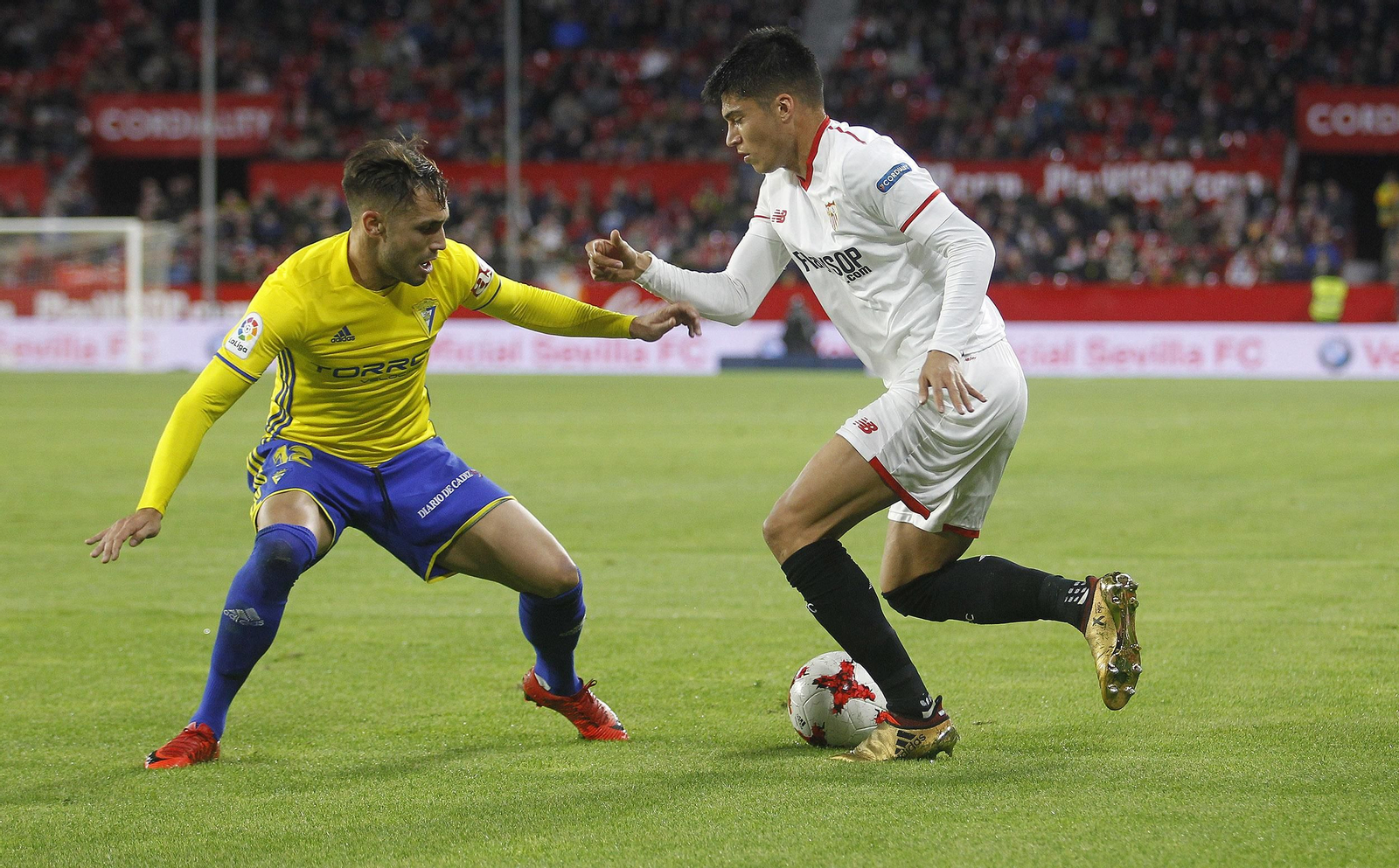 Las imágenes del Sevilla-Cádiz