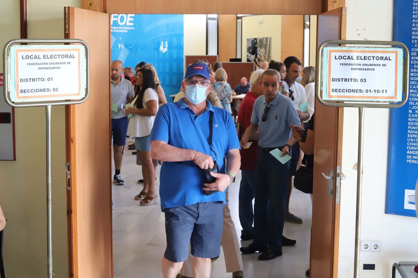 Imágenes de la jornada electoral en Huelva