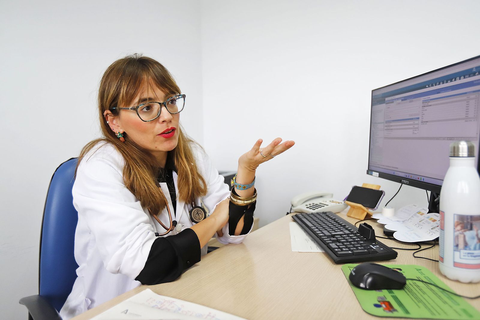 Imágenes del funcionamiento del Hospital de Día del Infanta Elena de Huelva