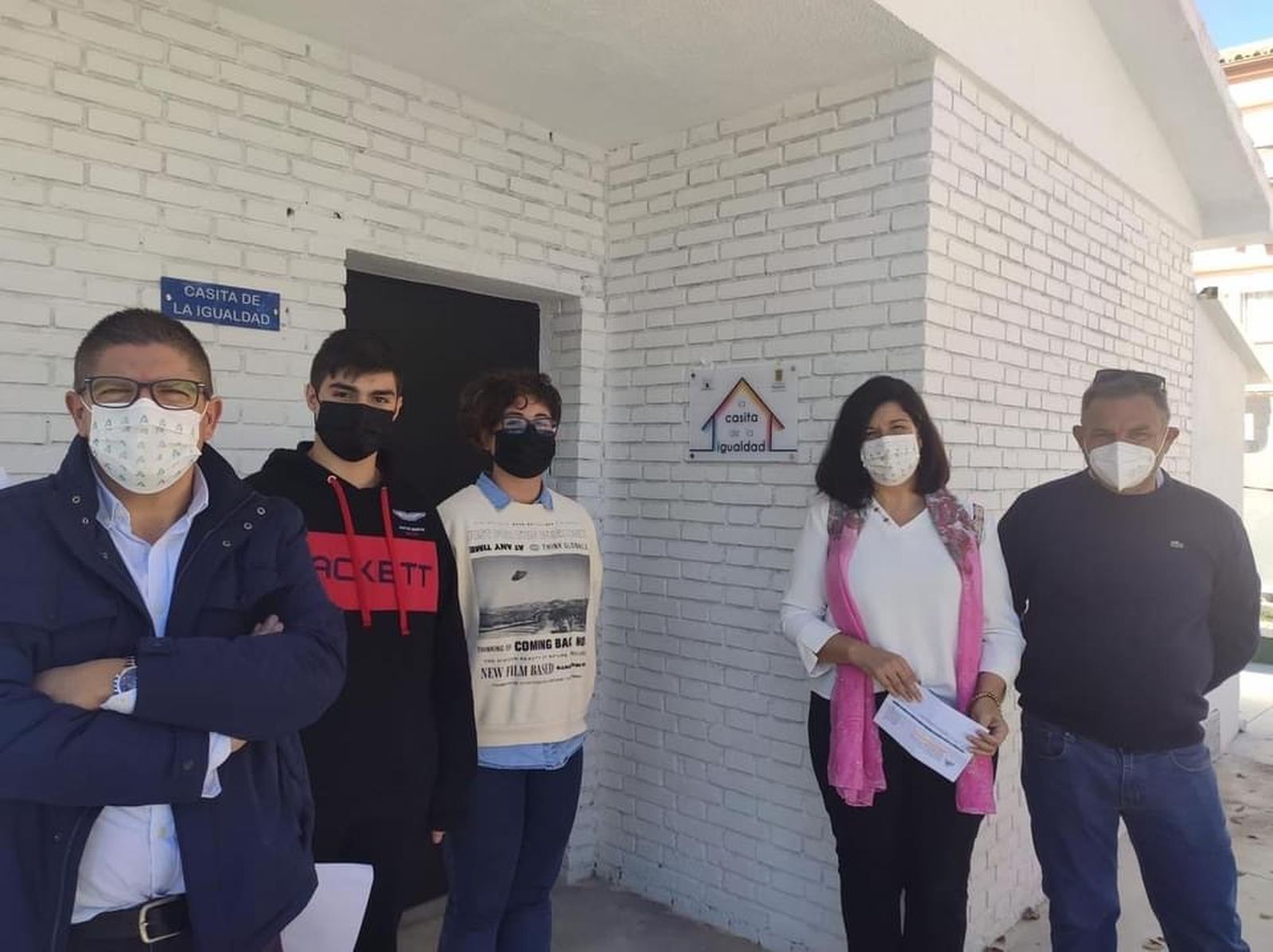 La nueva 'Casita de la Igualdad' del IES Hiponova de Montefrío.