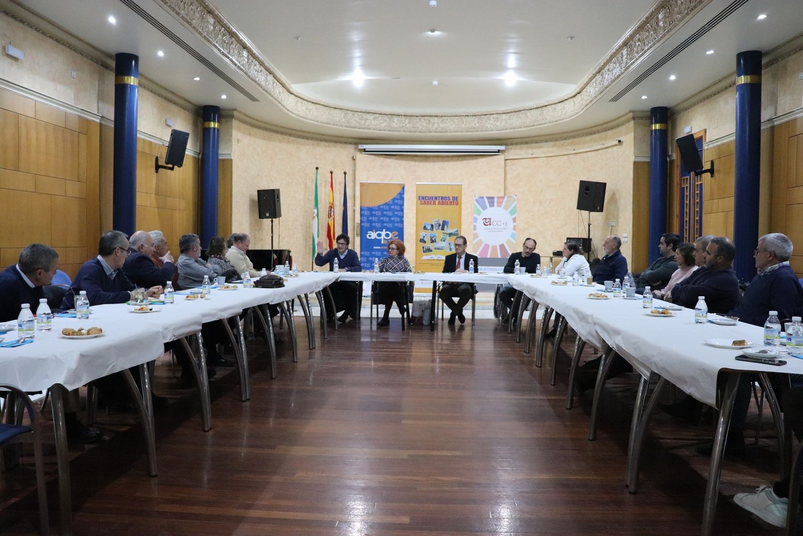 Un momento del Encuentro del Saber Abierto.