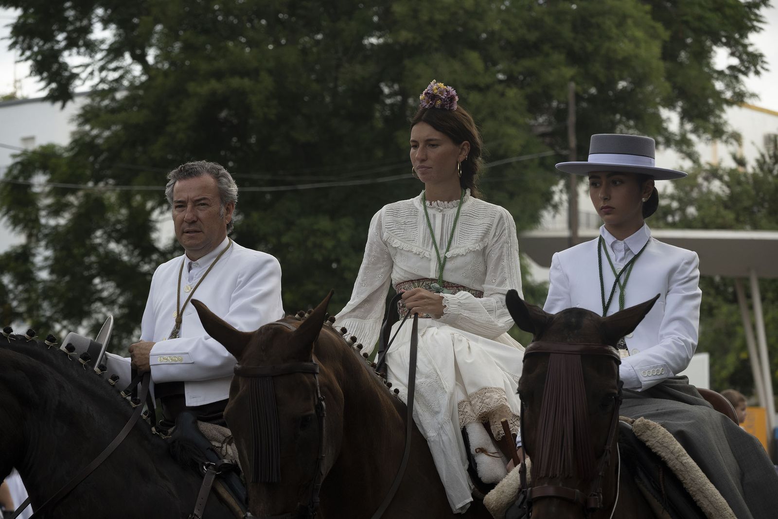 Todos los rocieros de la comitiva de la Hermandad de Huelva, en imágenes
