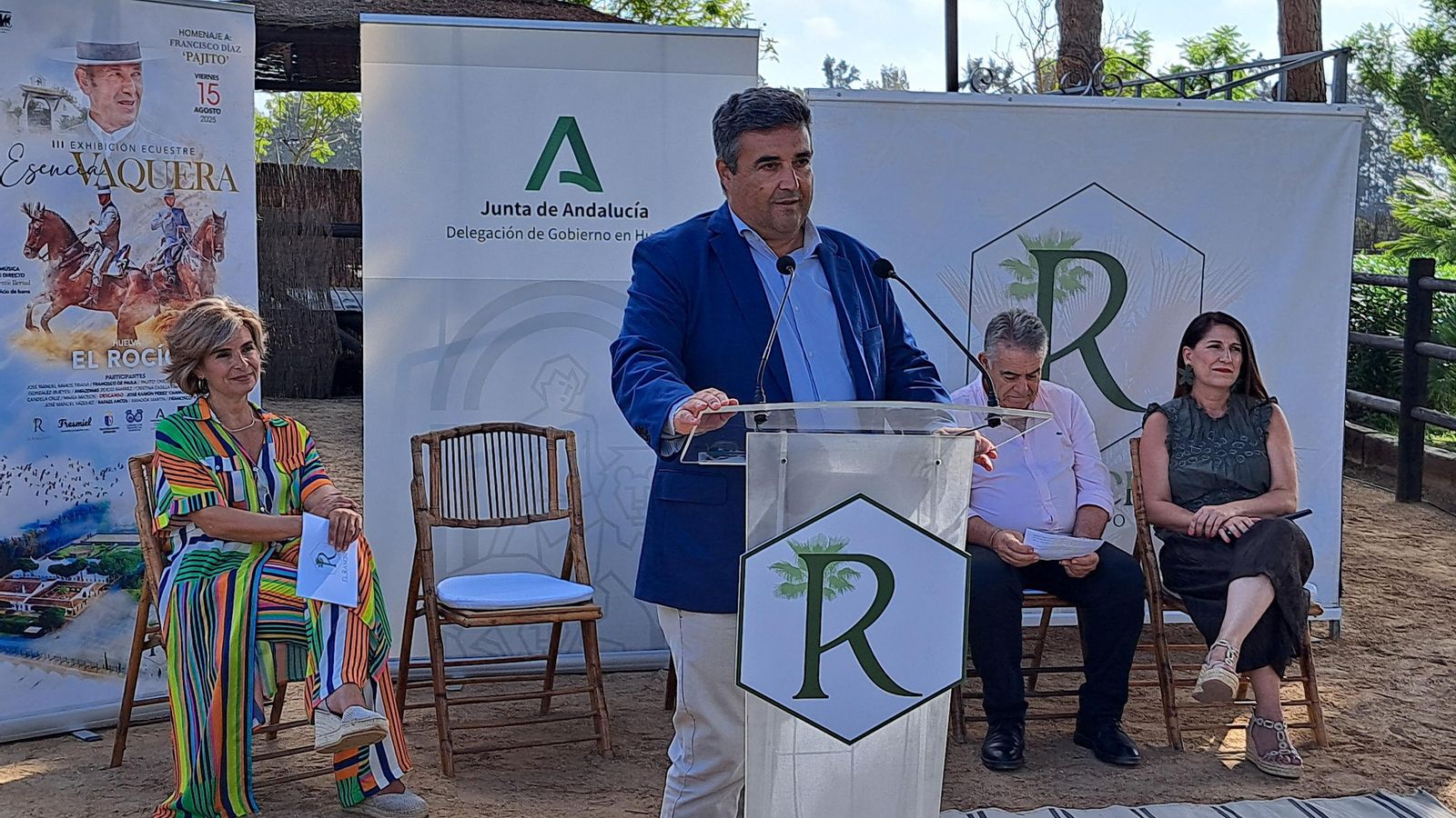 Jose Manuel Correa en la presentación de la III Exhibición Ecuestre ‘Esencia Vaquera’.