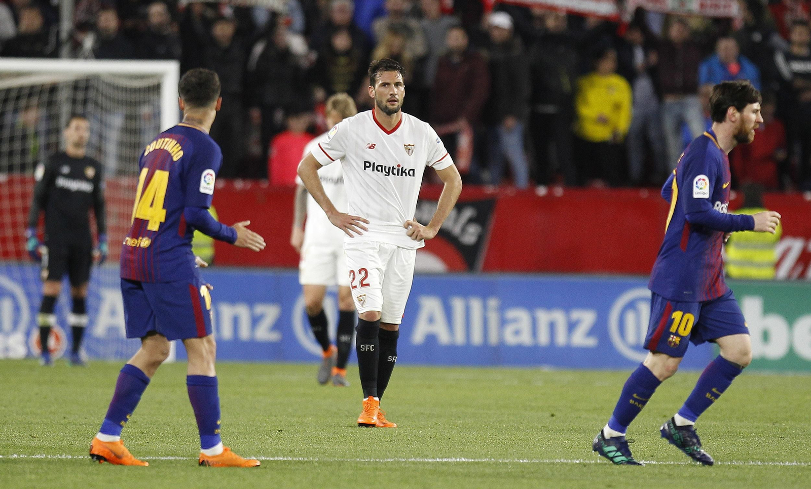 El Sevilla FC-Barcelona, en imágenes