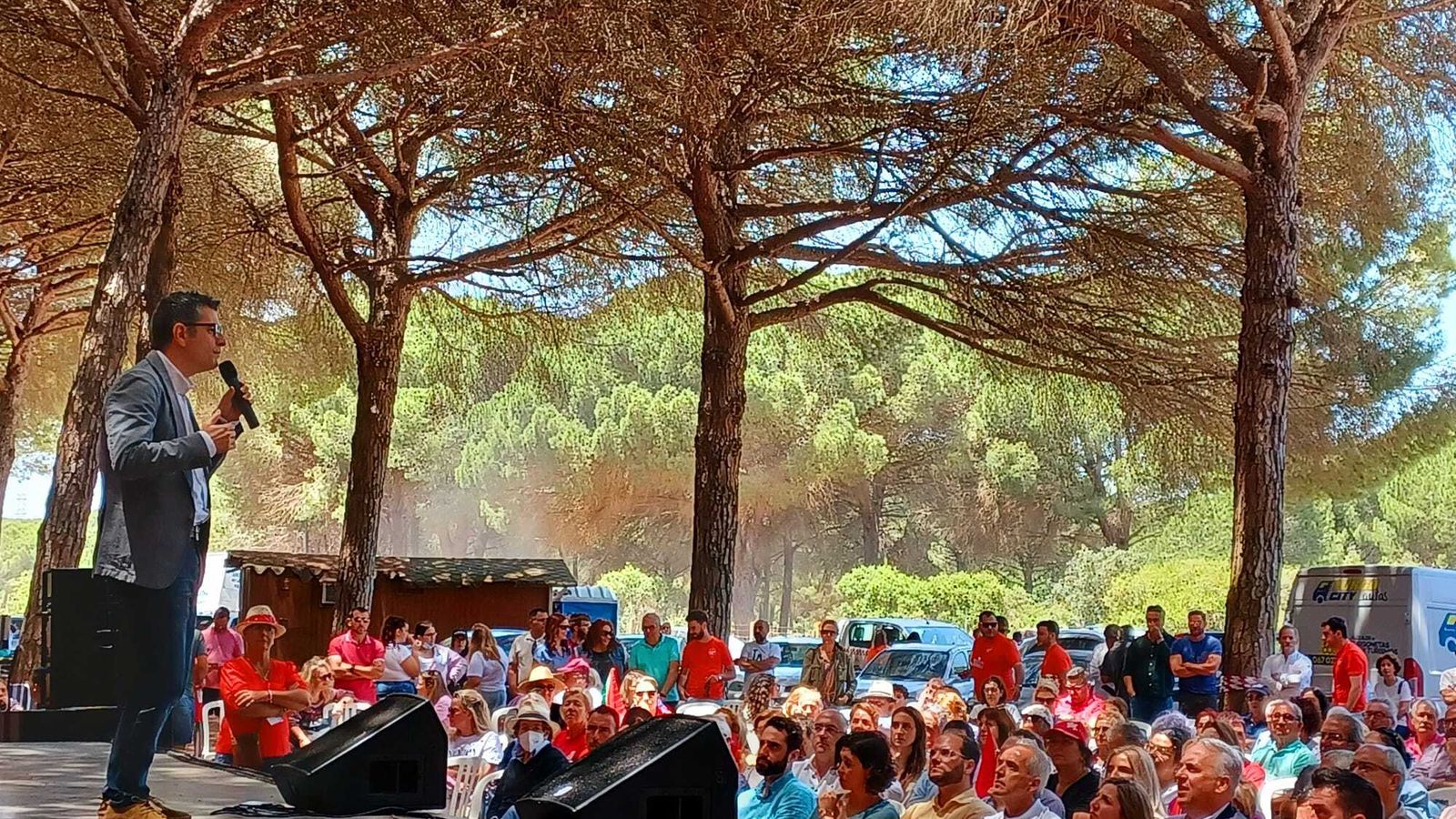 Félix Bolaños durante su intervención.