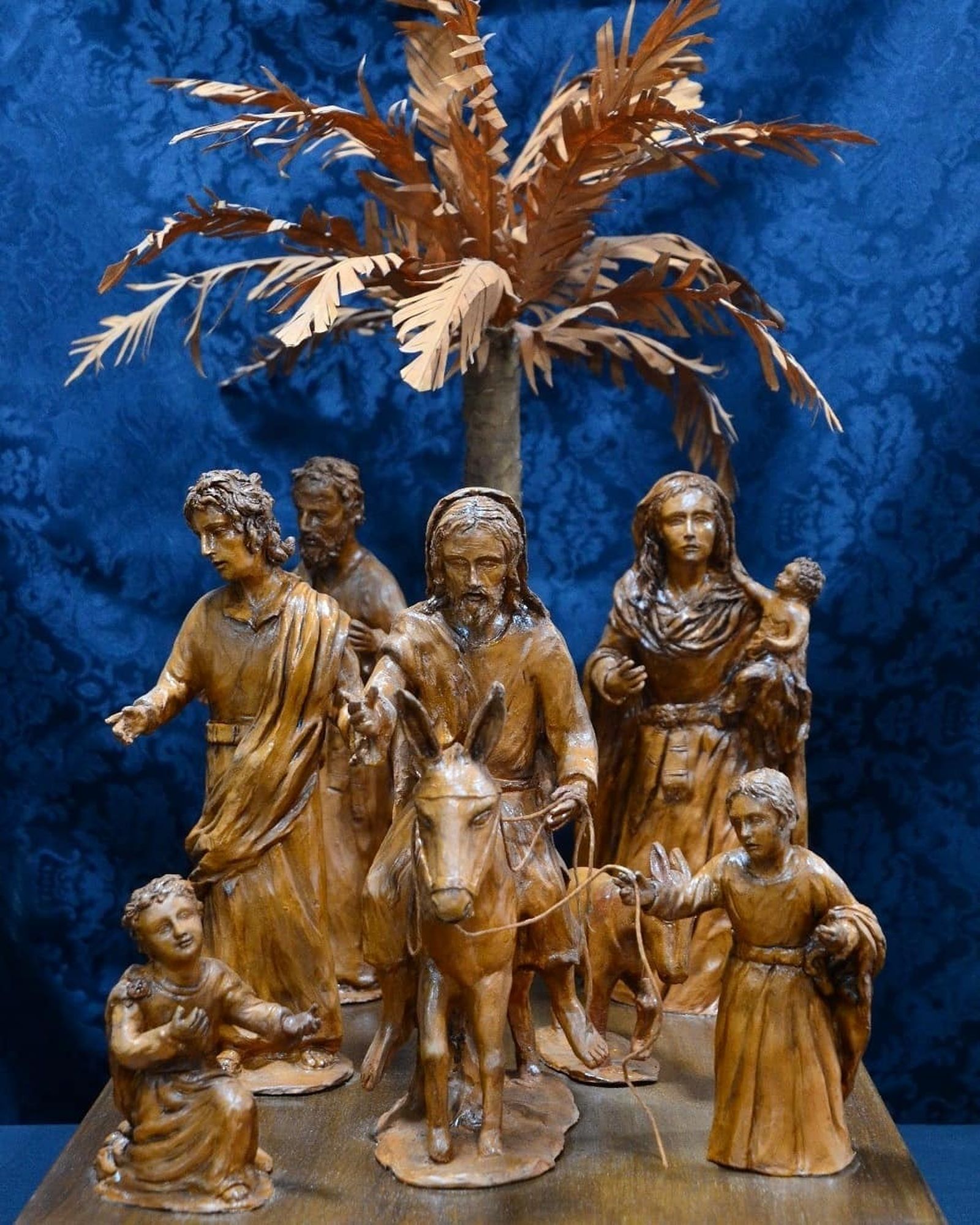 Boceto del grupo escultórico del Señor de la Victoria (Borriquita).