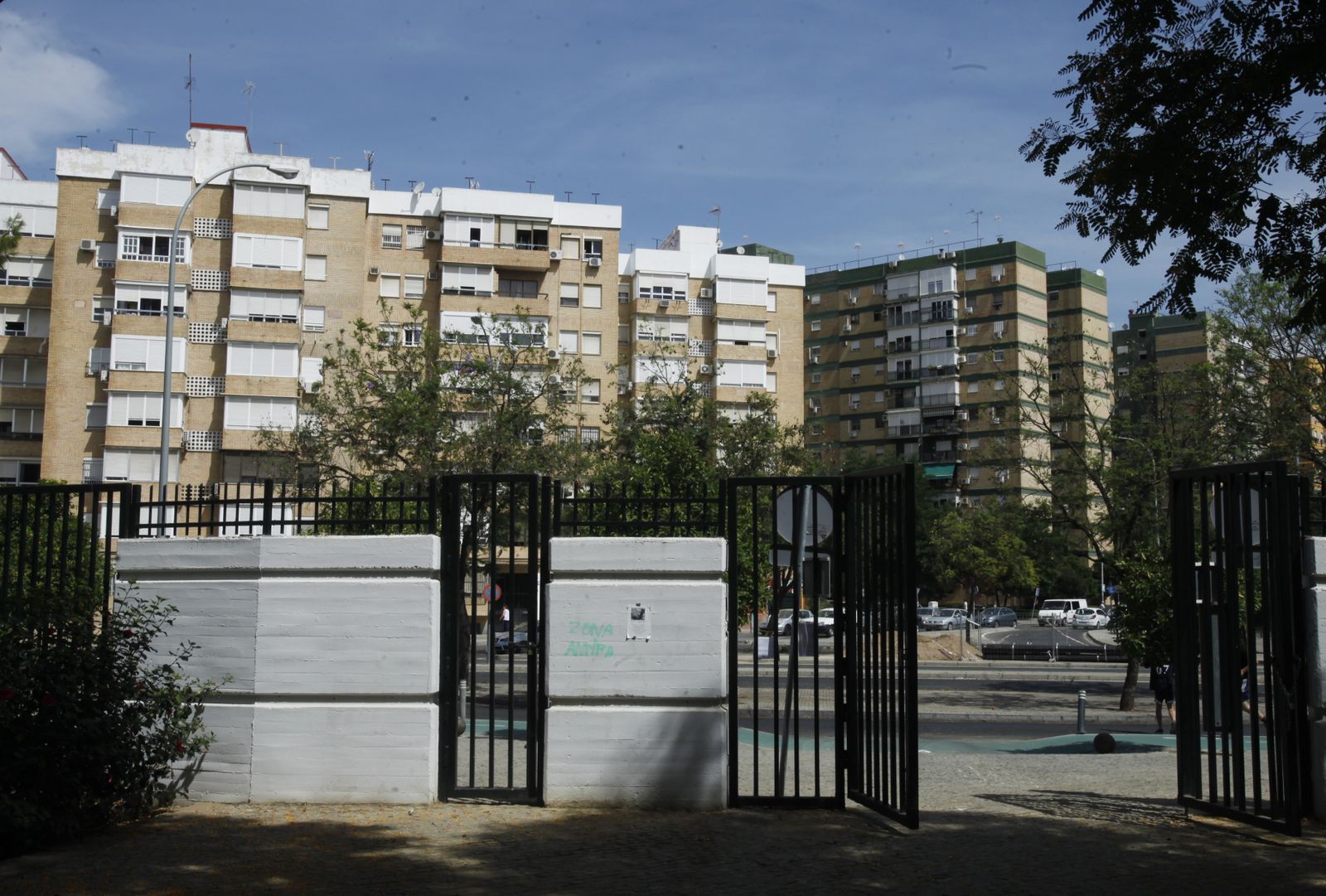 Santa Aurelia es un barrio con una concepción muy vertical en sus edificios.