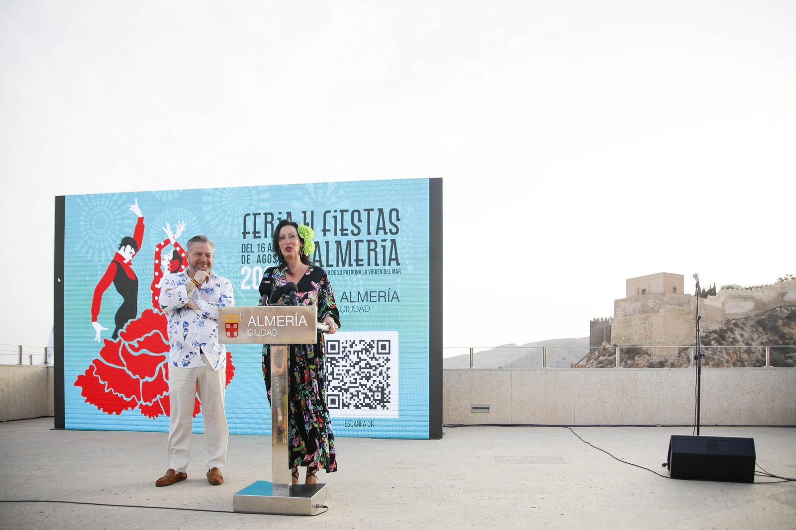 Presentación de la Feria de Almería 2024 en honor de la Virgen del Mar, en imágenes