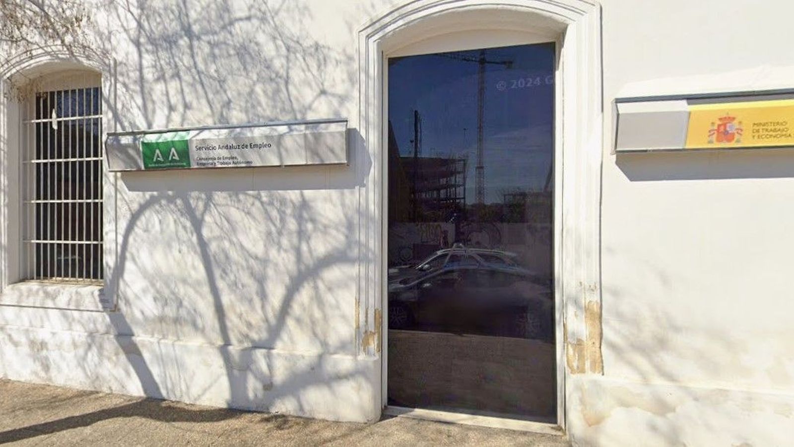 Sede del Servicio Andaluz de Empleo en la calle Santo Domingo de Jerez.