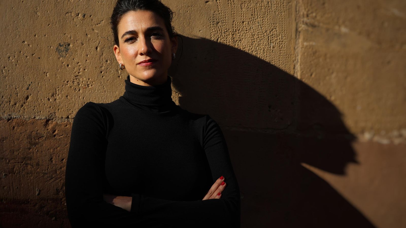 La actriz posando para 'Málaga Hoy'.