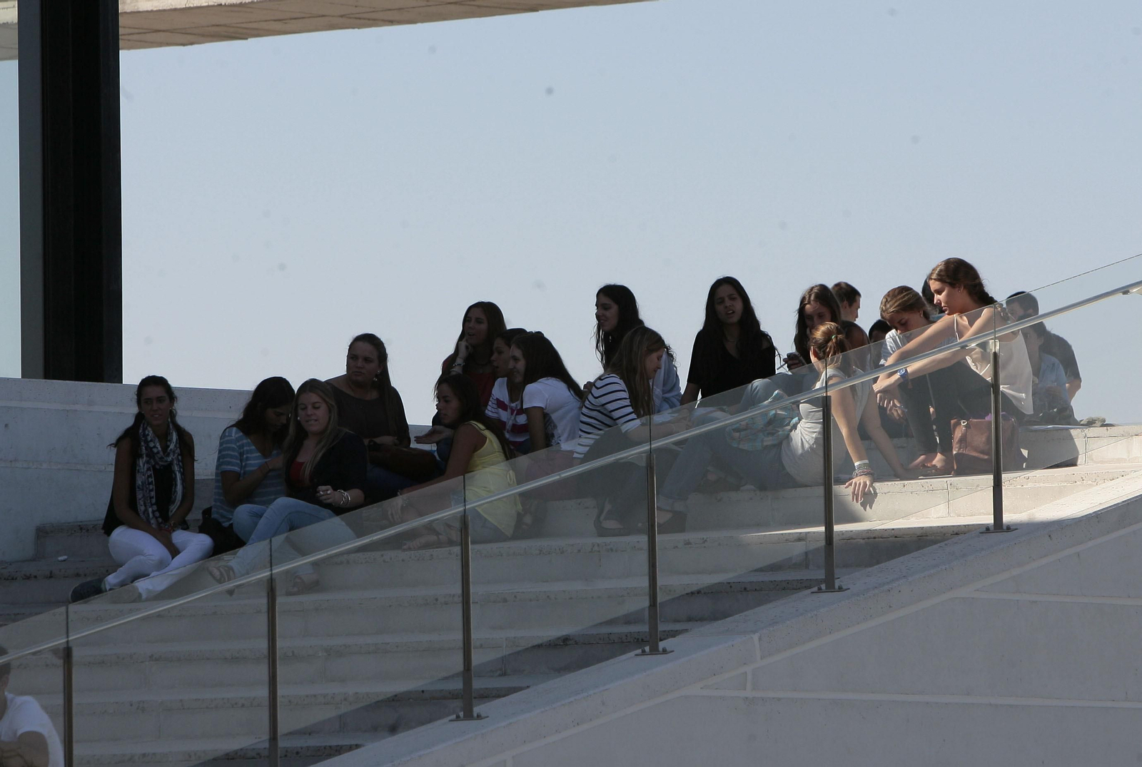 Estudiantes del Centro Universitario Cardenal Spínola.