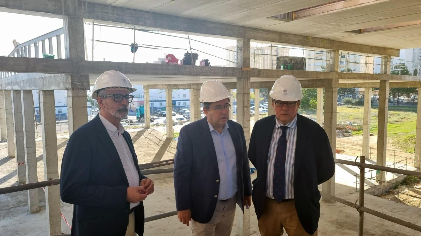 Así marchan las obras del segundo aulario Carmelo García Barroso en el Campus de Jerez de la UCA