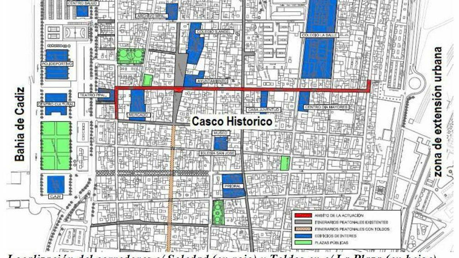 Plano del proyecto presentado a la ITI