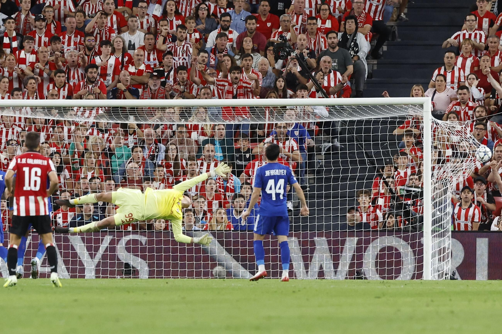 Las mejores fotos del Athletic-Qarabag