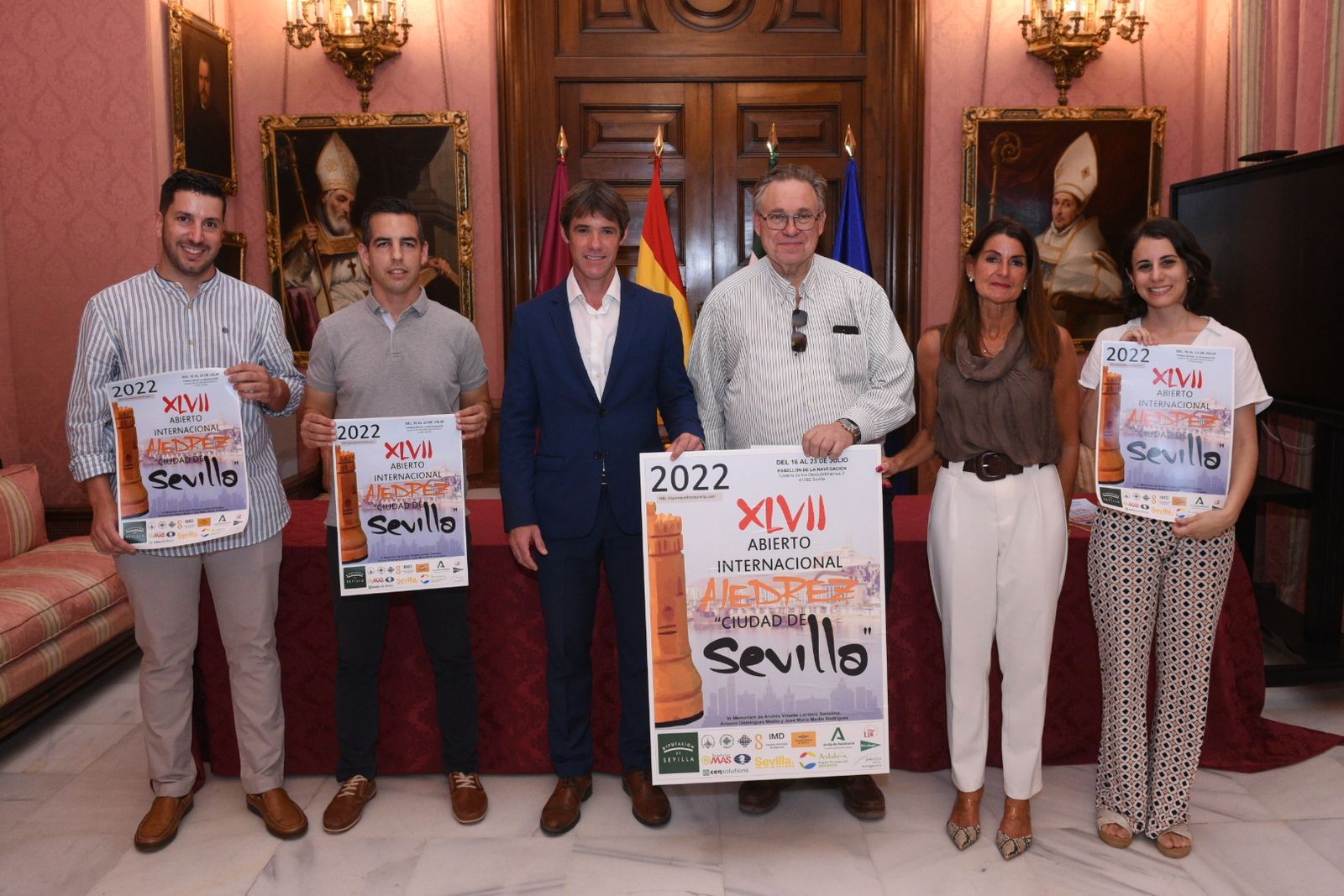 Presentación de la 47 edición del Open Sevilla de ajedrez.