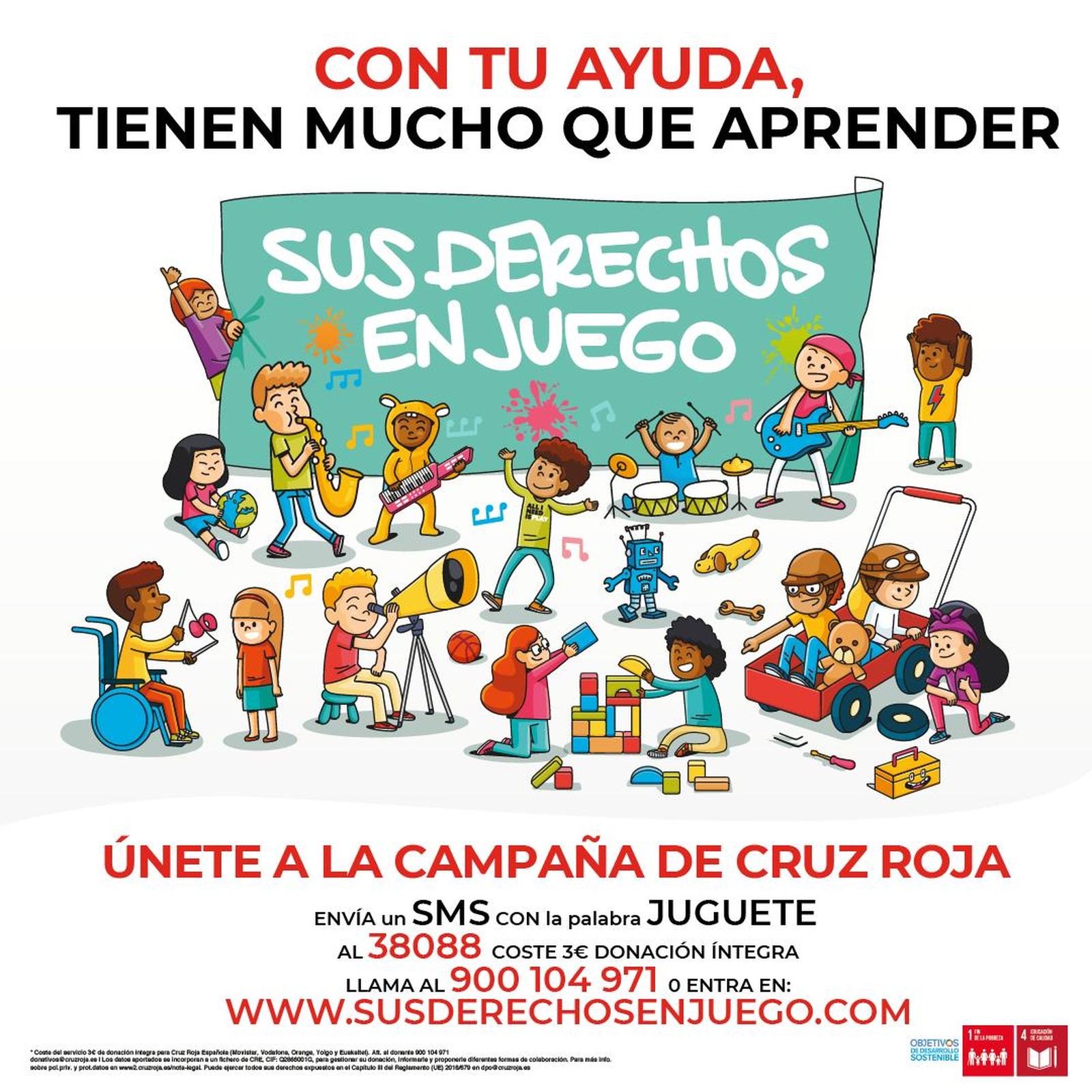 Campaña de Cruz Roja Juventud.