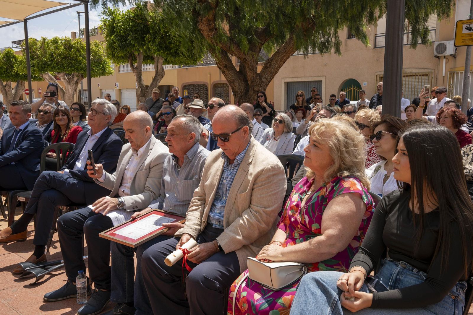 Las imágenes del homenaje a Juan Mañas, víctima del caso Almería