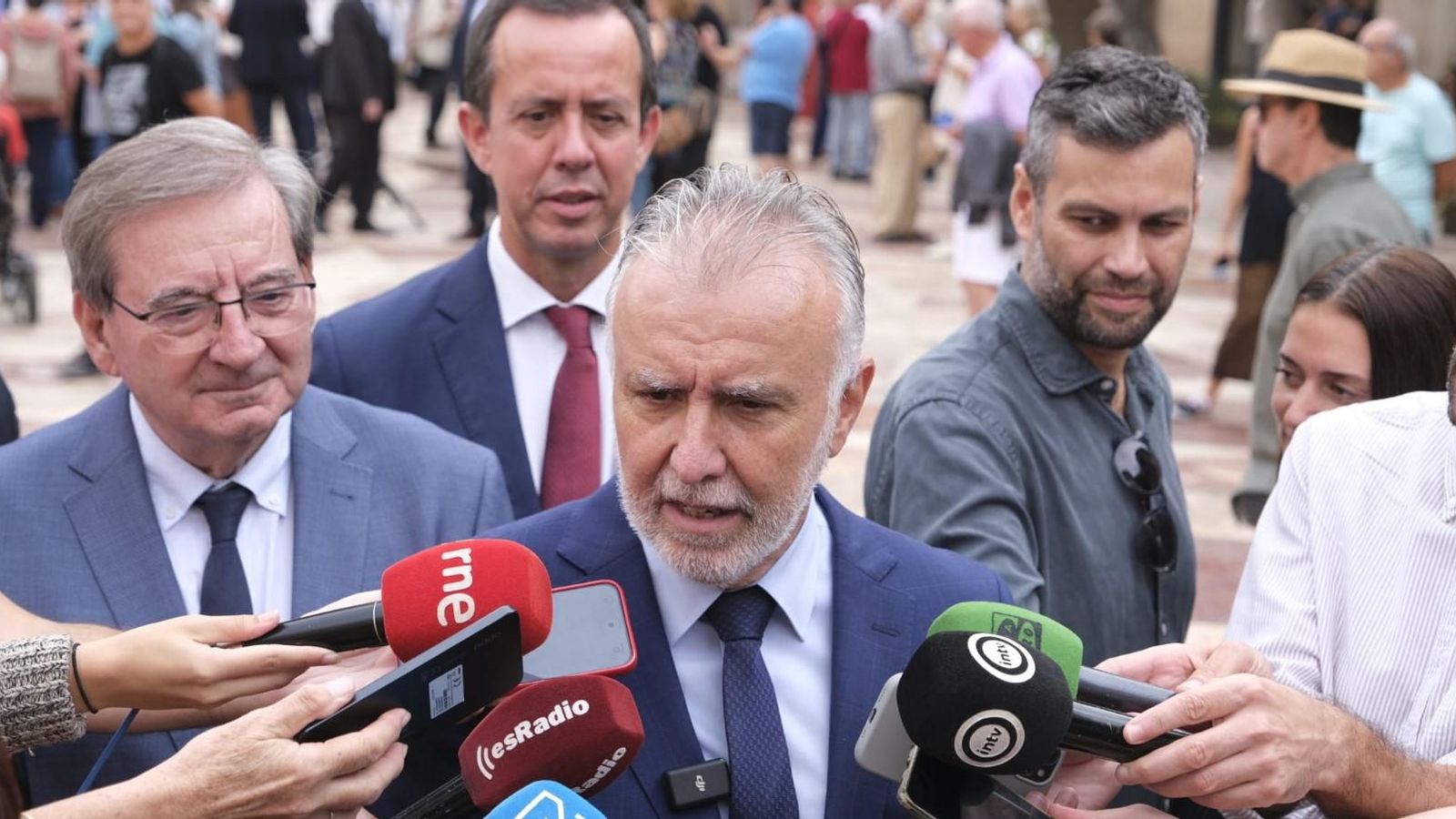 El ministro Ángel Víctor Torres.