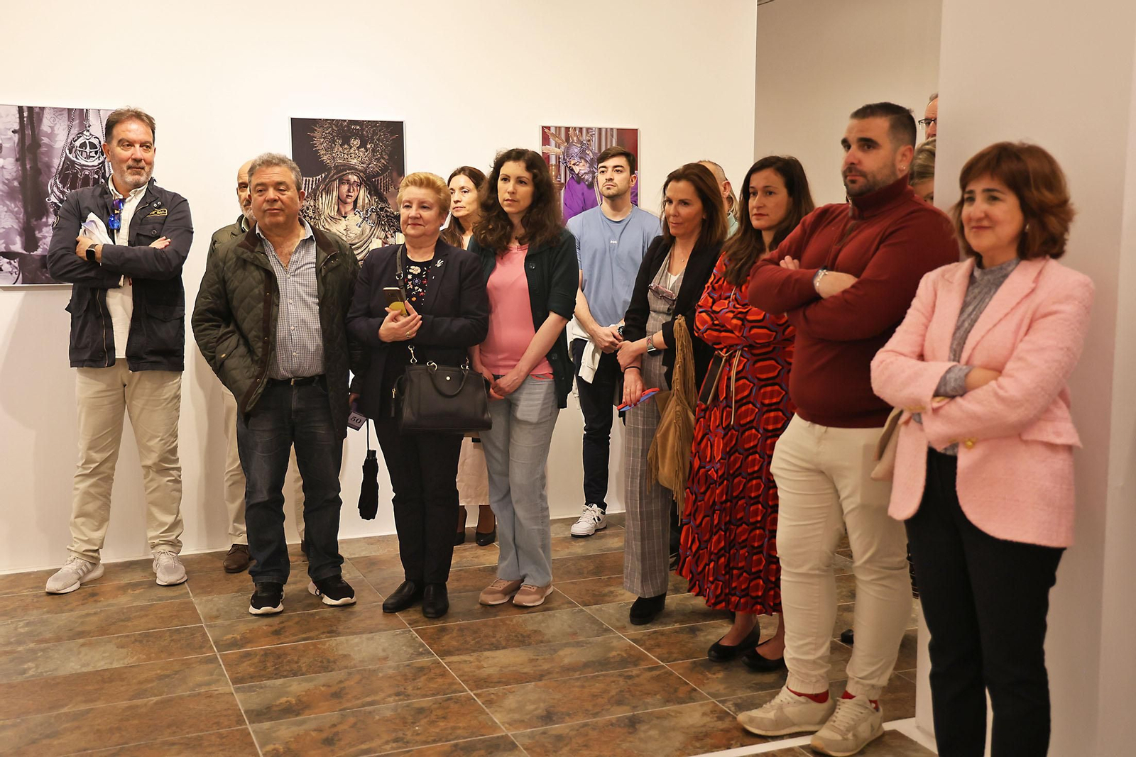 Inauguración de la Exposición de fotografías Huelva, provincia cofrade de Huelva Información en la Diputación de Huelva