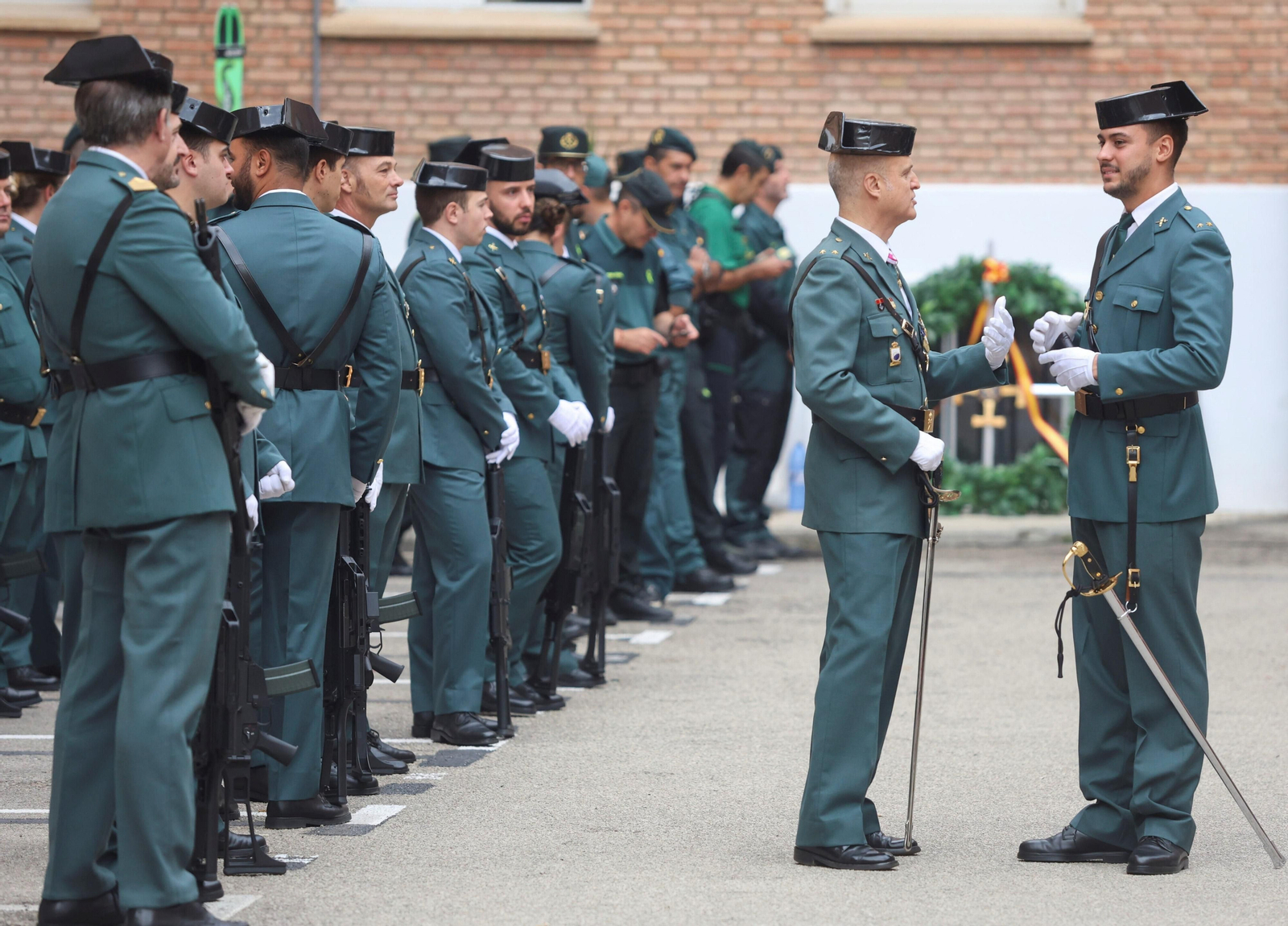 La Guardia Civil de Málaga homenajea a los agentes retirados en su 179 aniversario
