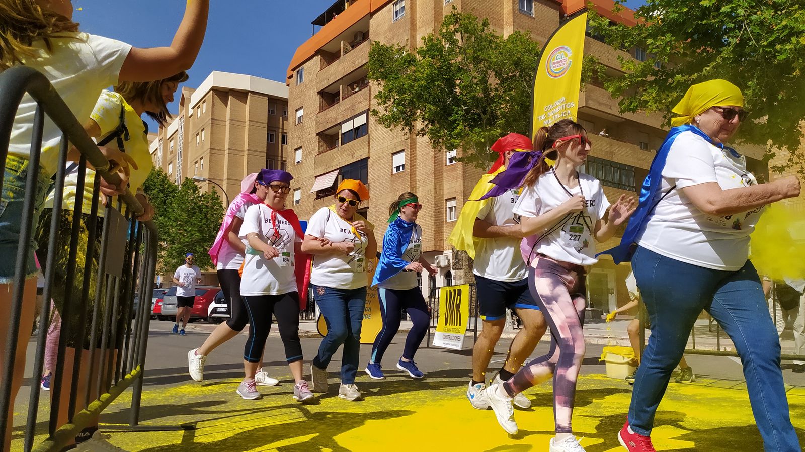 Las imágenes de la Carrera de la Felicidad en San Fernando