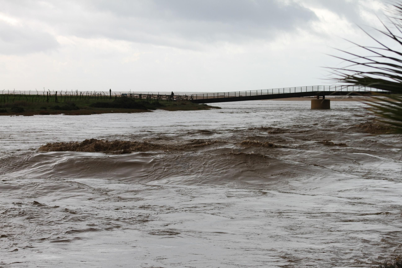 Imágenes del temporal en la provincia de Cádiz
