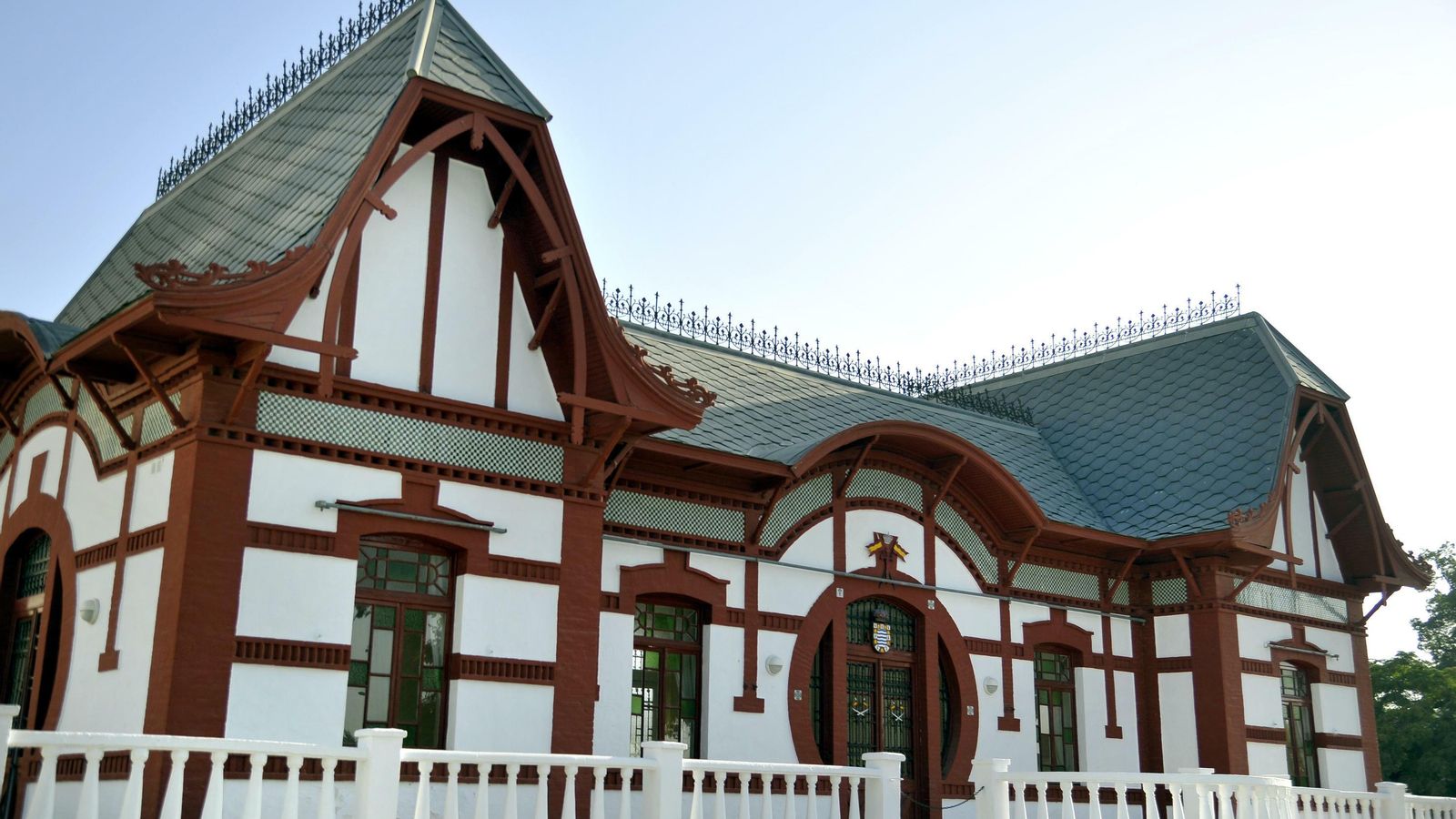 Uno de los edificios del Depósito de Sementales.