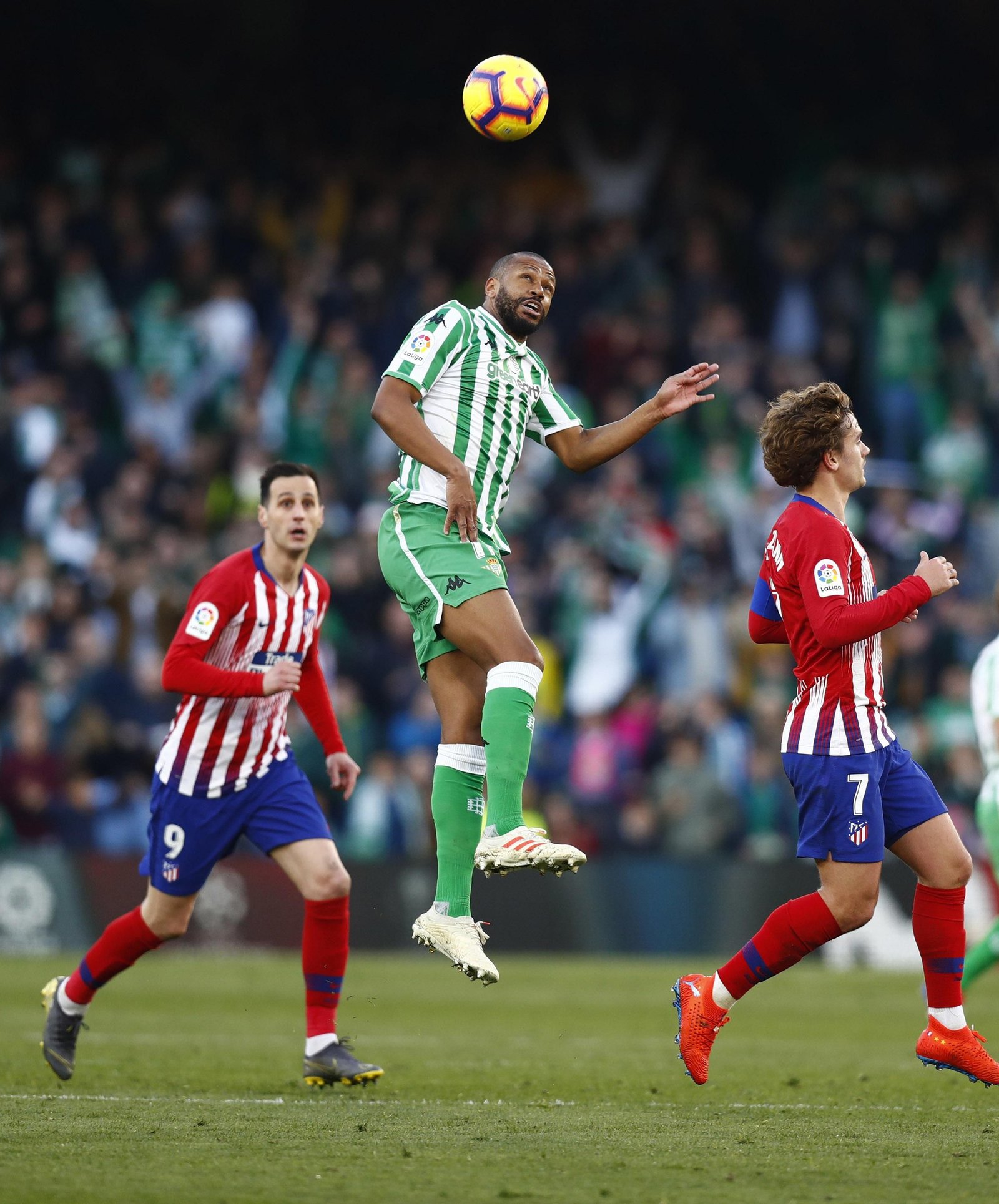 El Betis-Atlético de Madrid, en imágenes