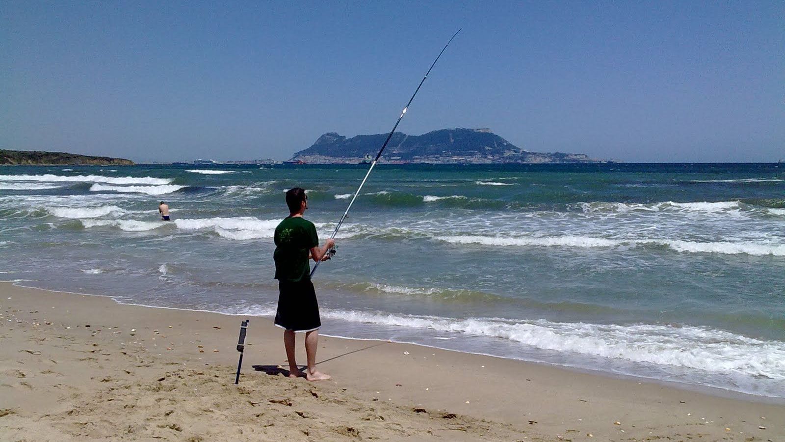 Un aficionado a la pesca deportiva | Imagen de archivo