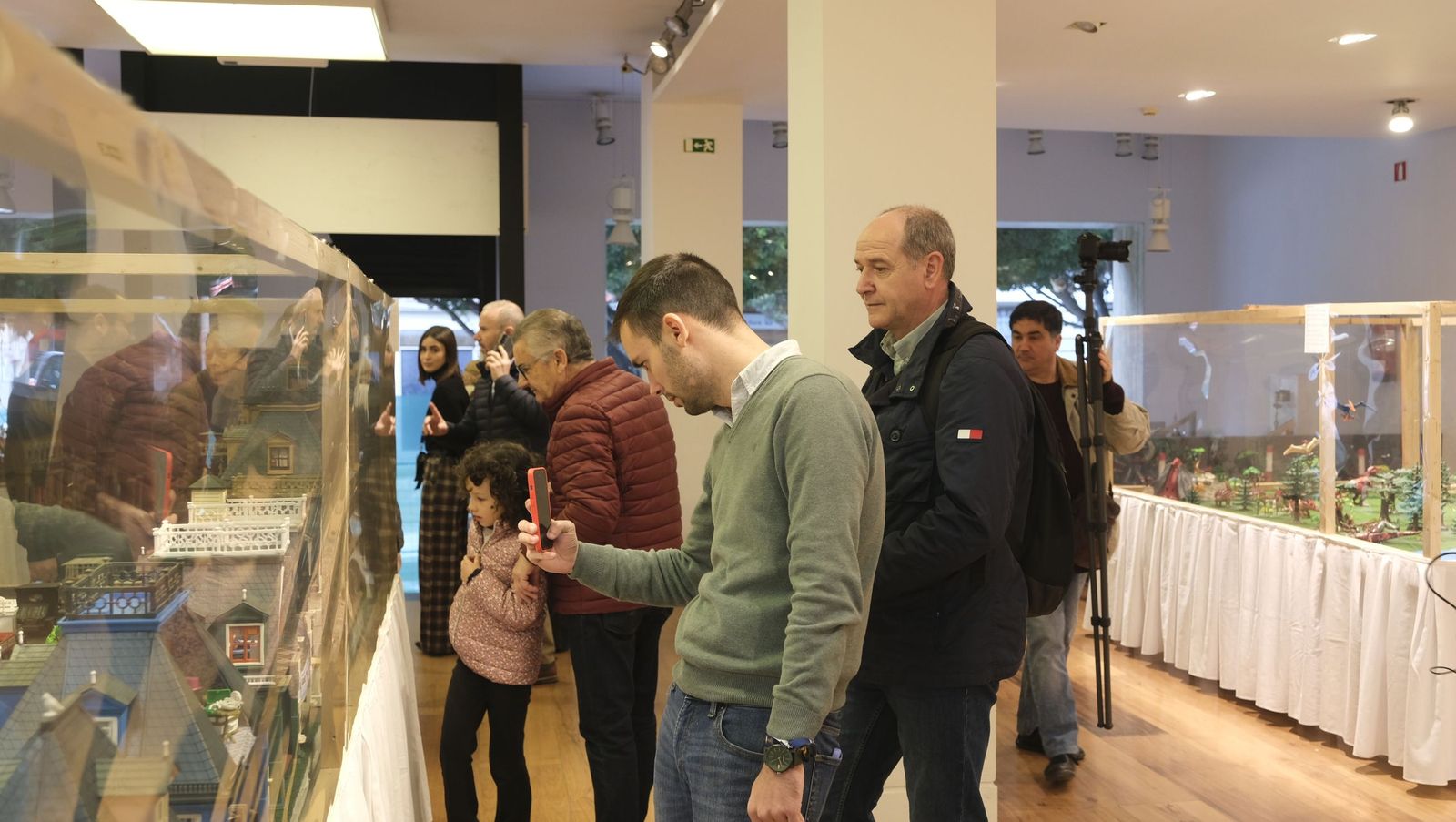 Exposición de Clicks de Playmobil contra el cáncer infantil, en fotos
