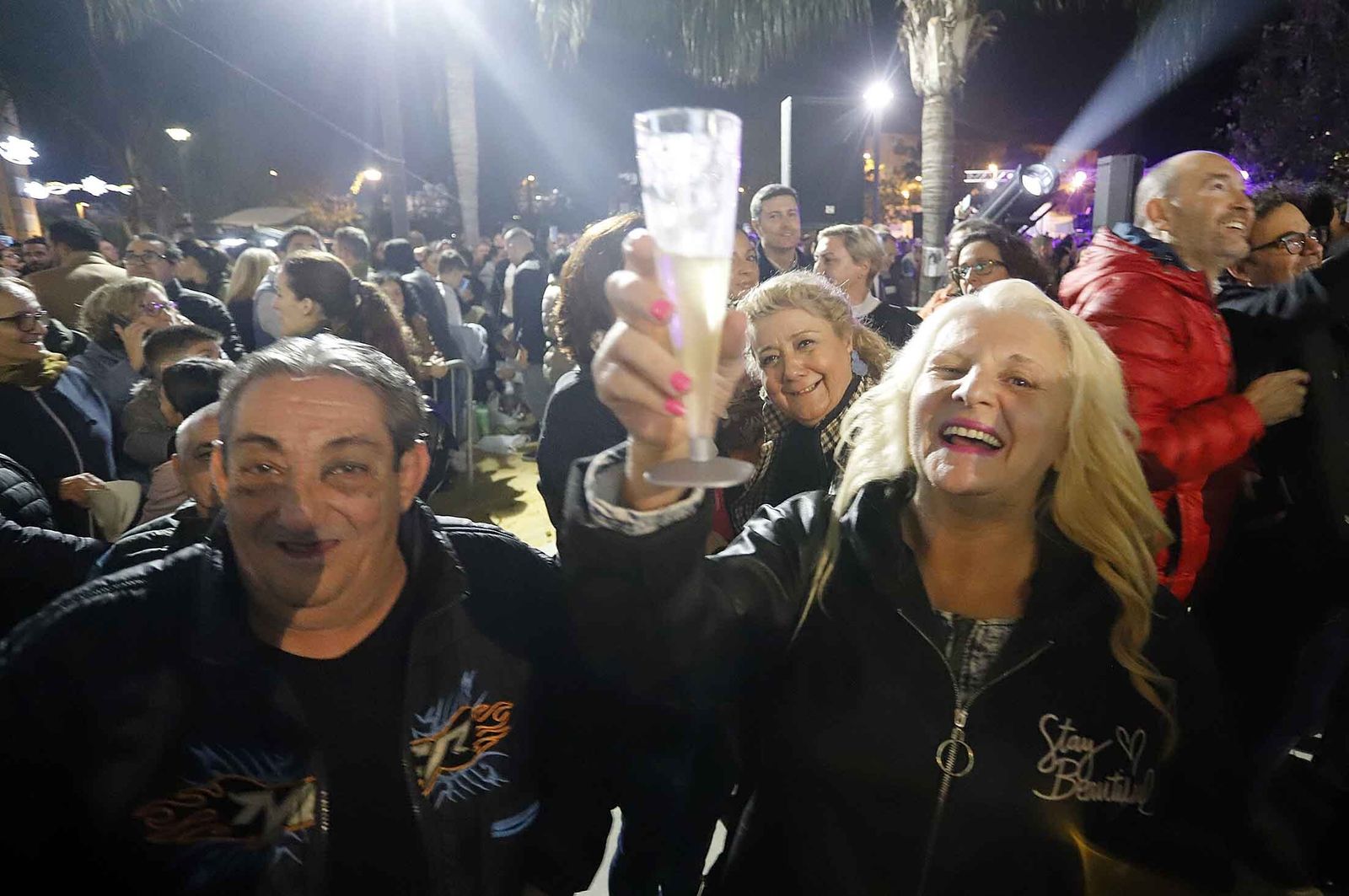 Imágenes de las campanadas de Isla Chica