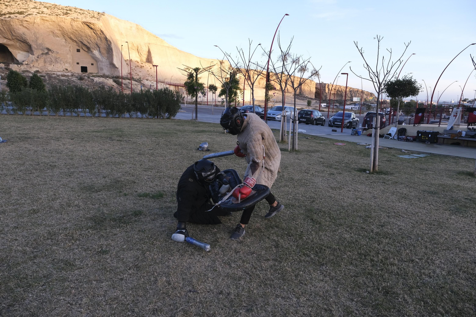 Fotogalería de los combates medievales en Almería
