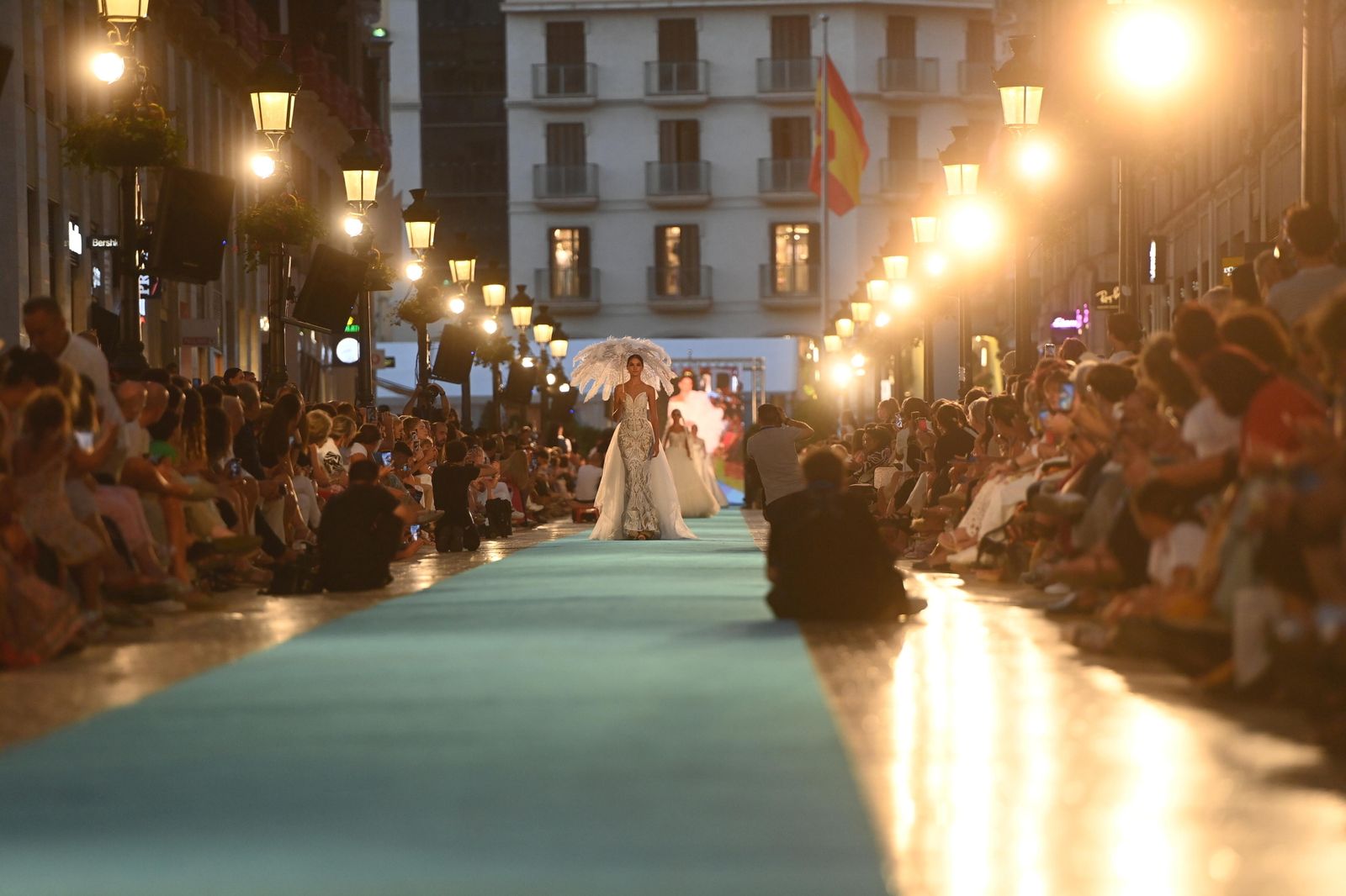 Segunda jornada de desfiles en calle Larios.