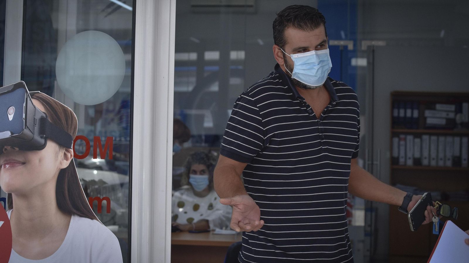 David, que explica que el 90% del negocio de su inmobiliaria fue compra y alquiler de chalés con piscina durante el confinamiento.