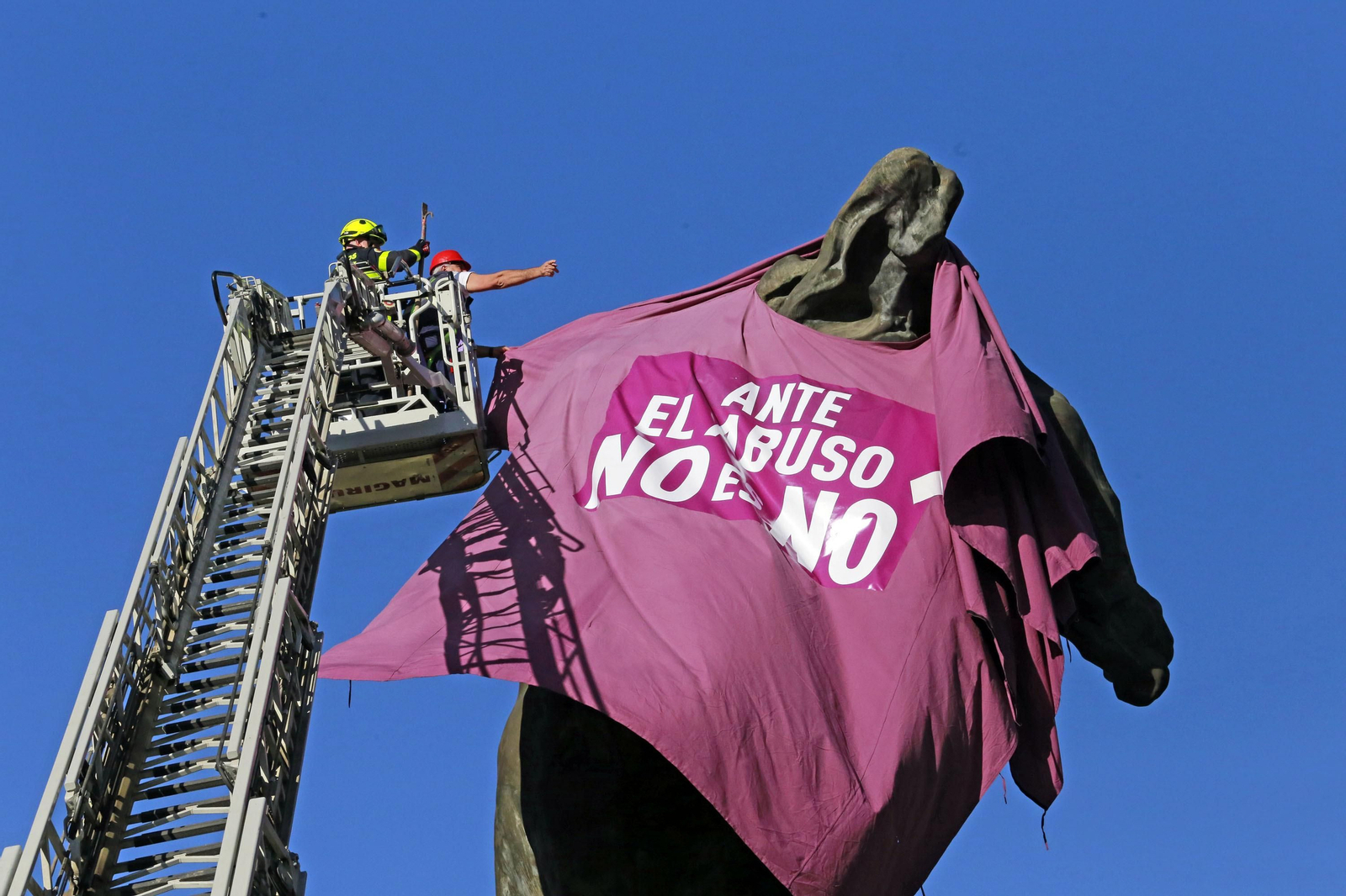 El Minotauro, símbolo contra la violencia de genero